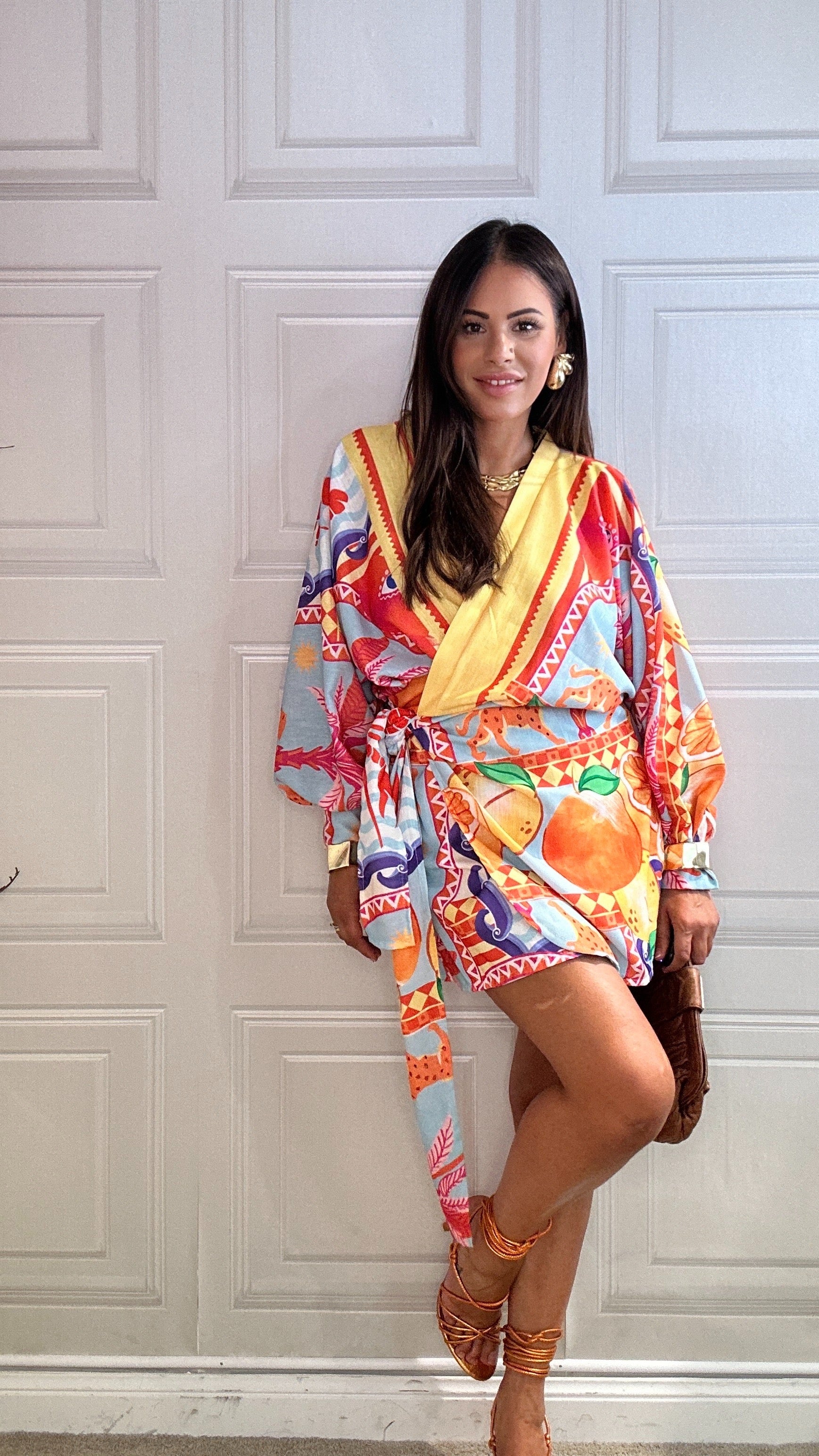 kimono Esmeralda giallo - Image 4