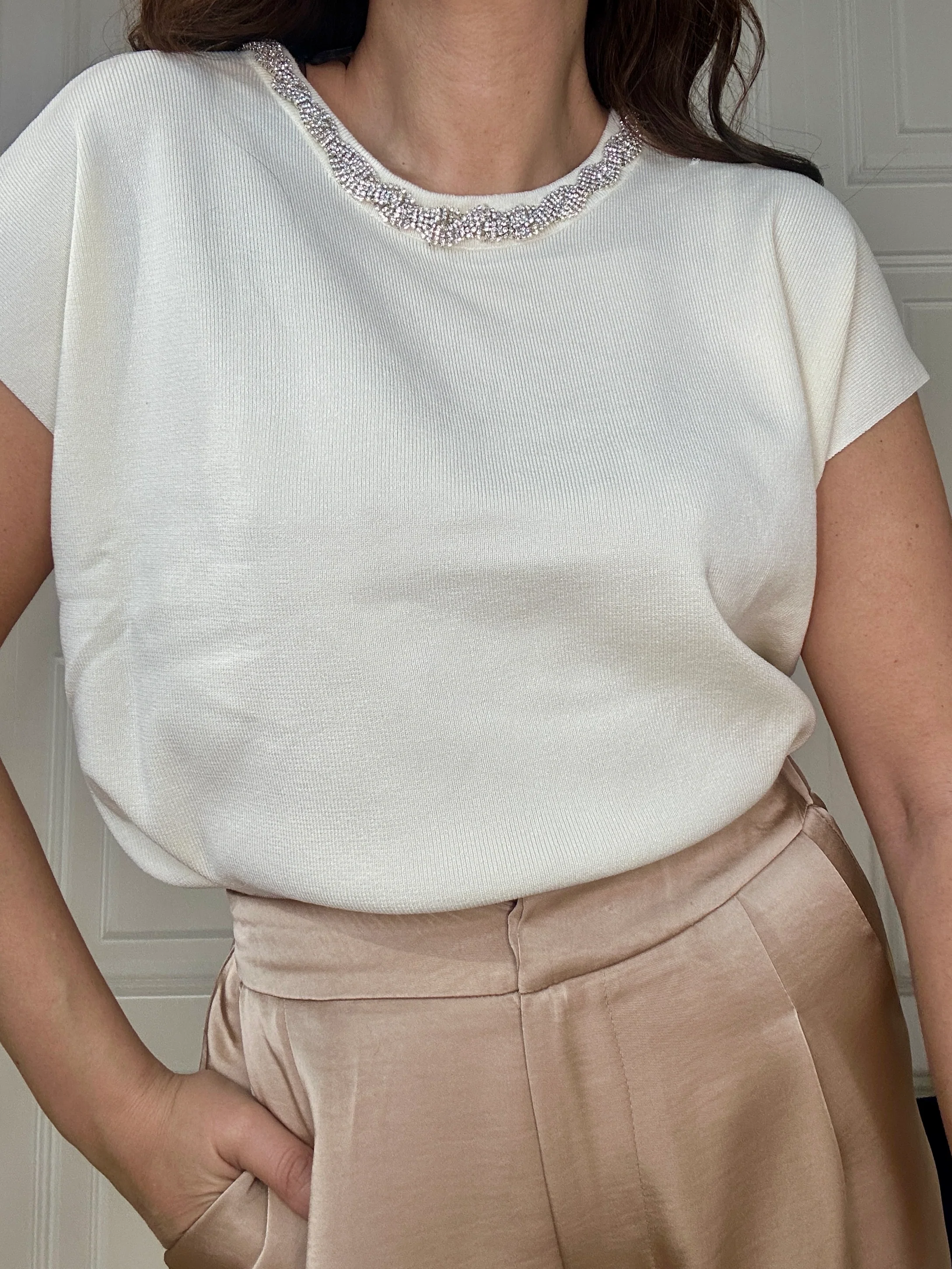 Maglia Charlotte bianca