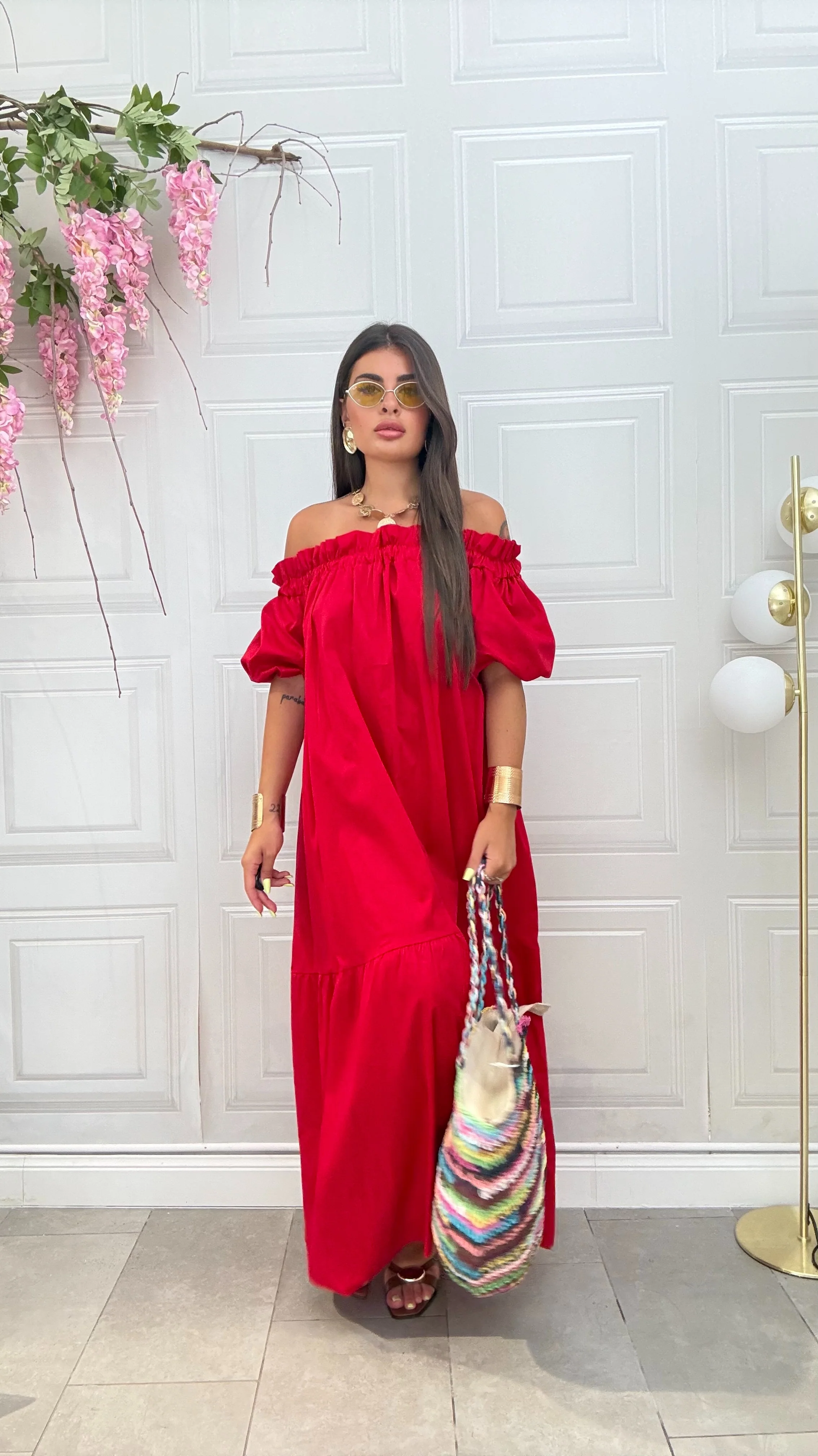 Abito Serena Rosso - Image 2