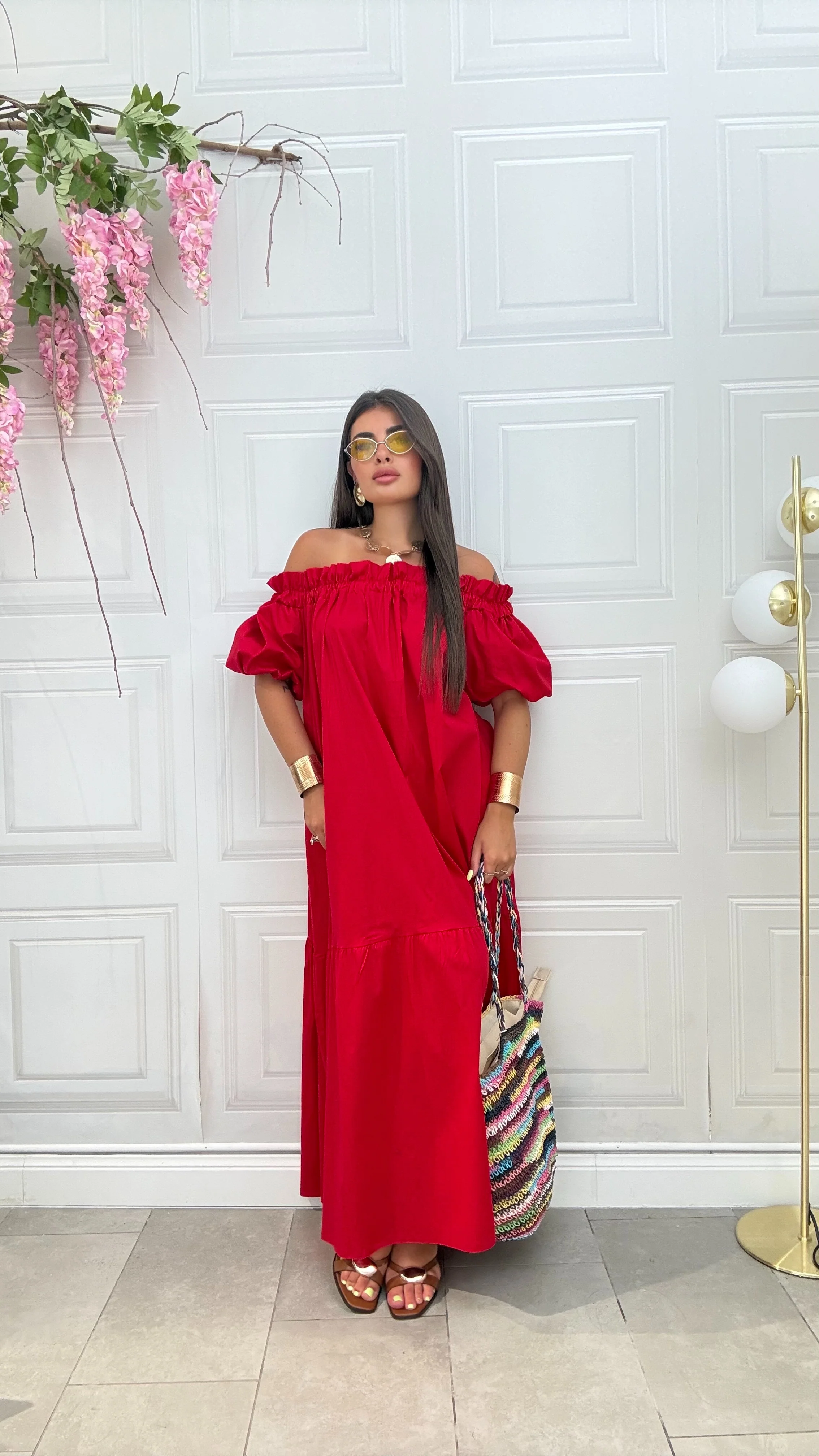 Abito Serena Rosso - Image 3