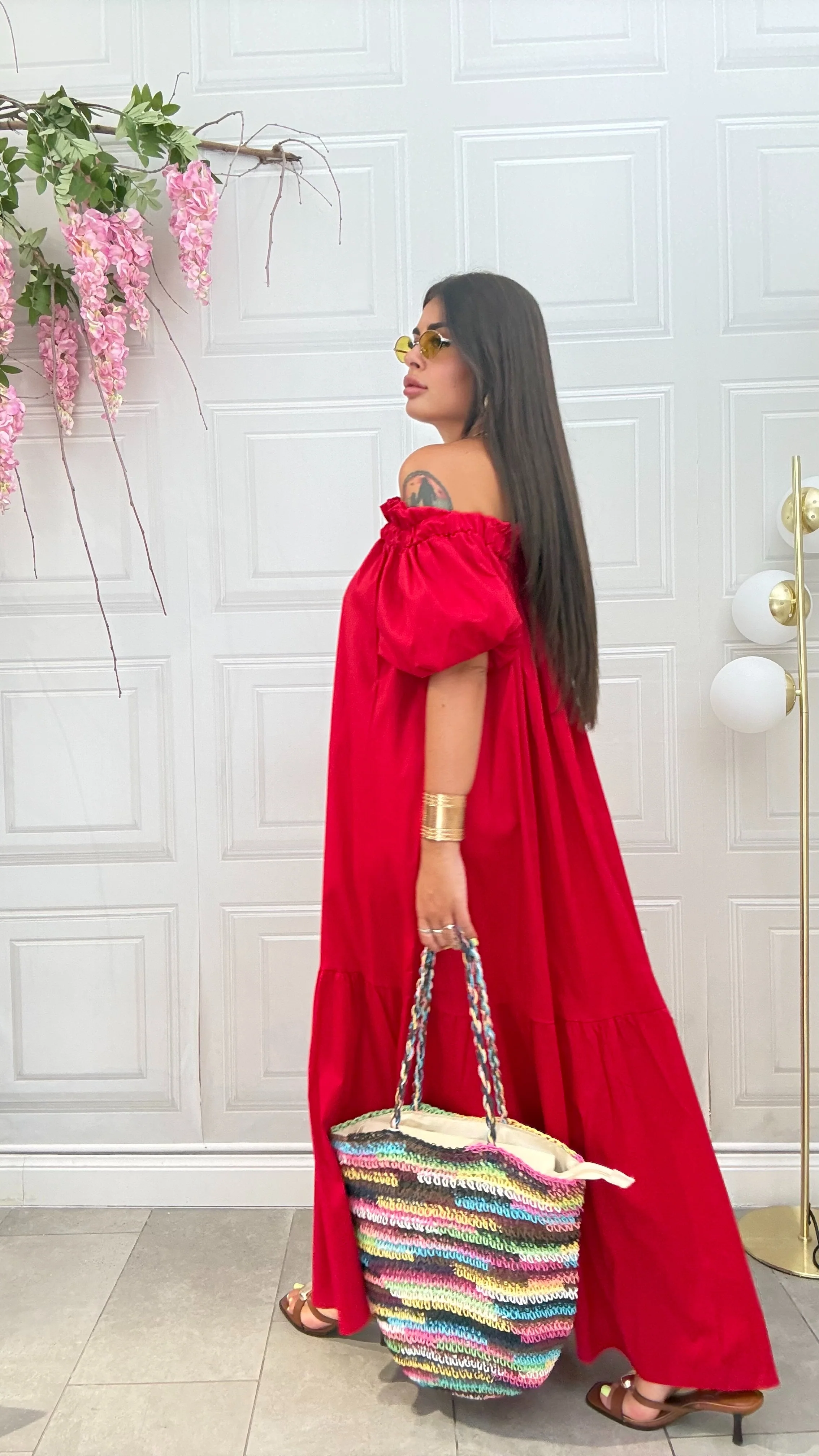 Abito Serena Rosso - Image 4