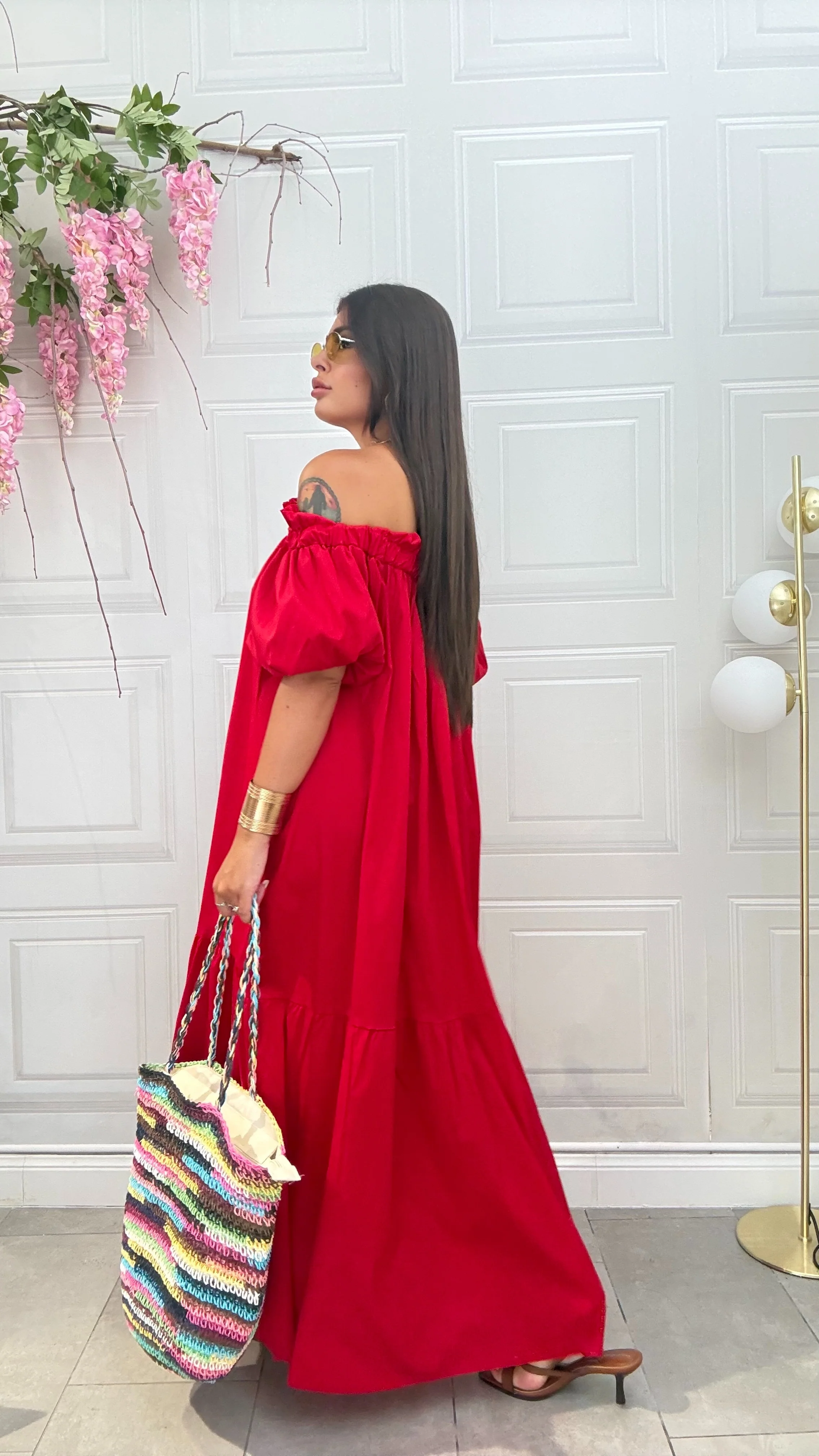 Abito Serena Rosso - Image 6