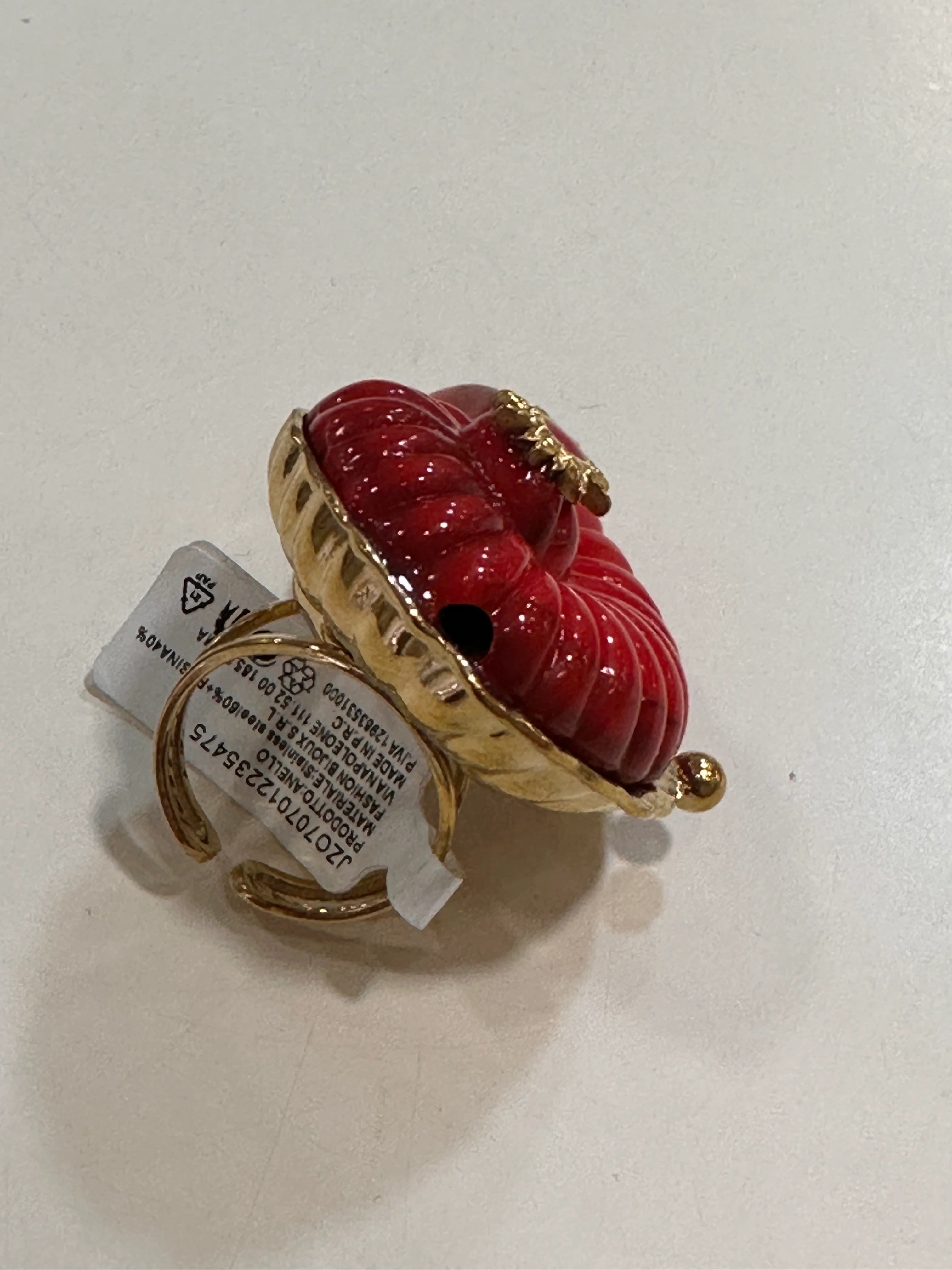 Anello Ariel rosso - Image 2