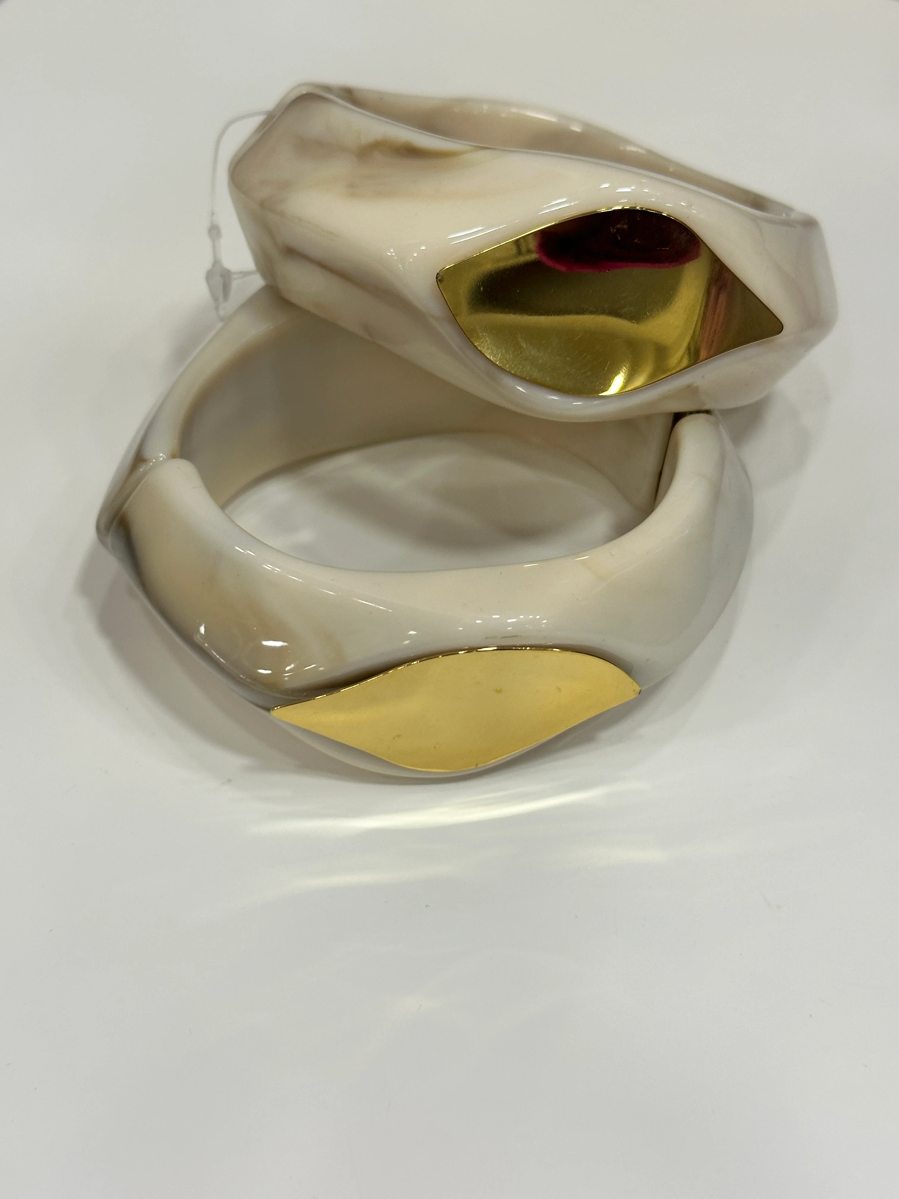 Bracciale in osso panna
