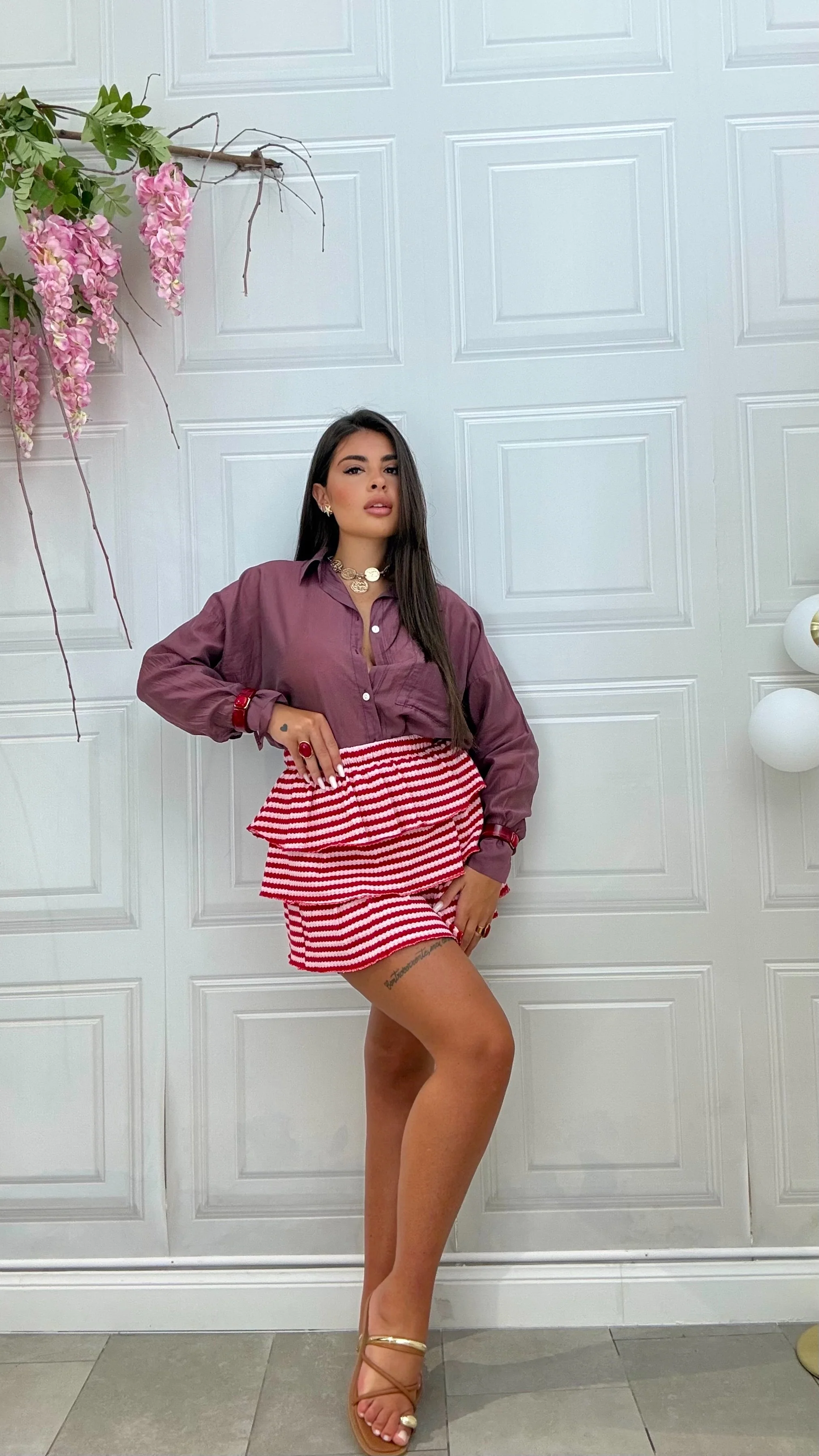 Camicia Britney Magenta - Image 3