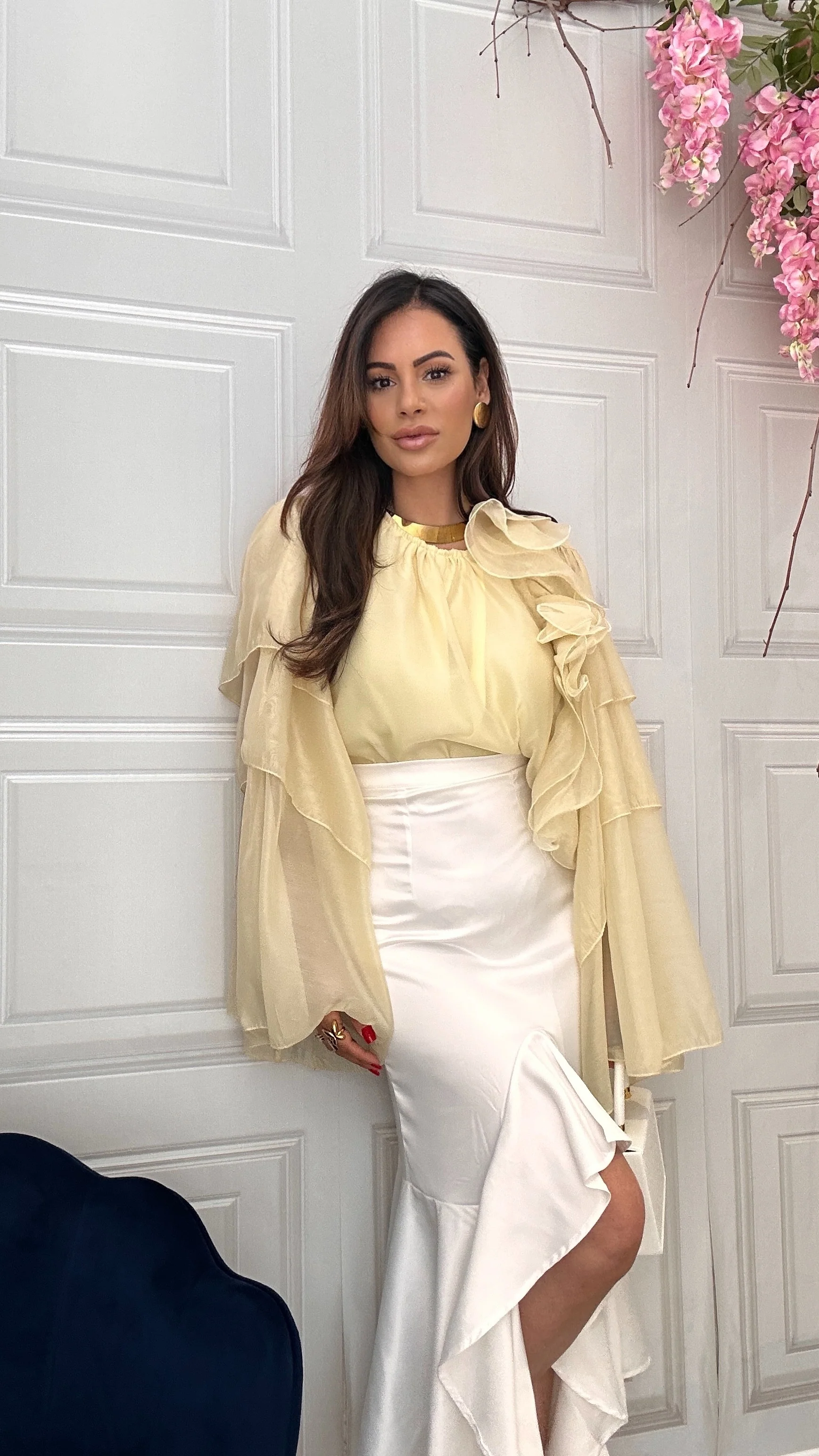 Camicia Nerea Gialla