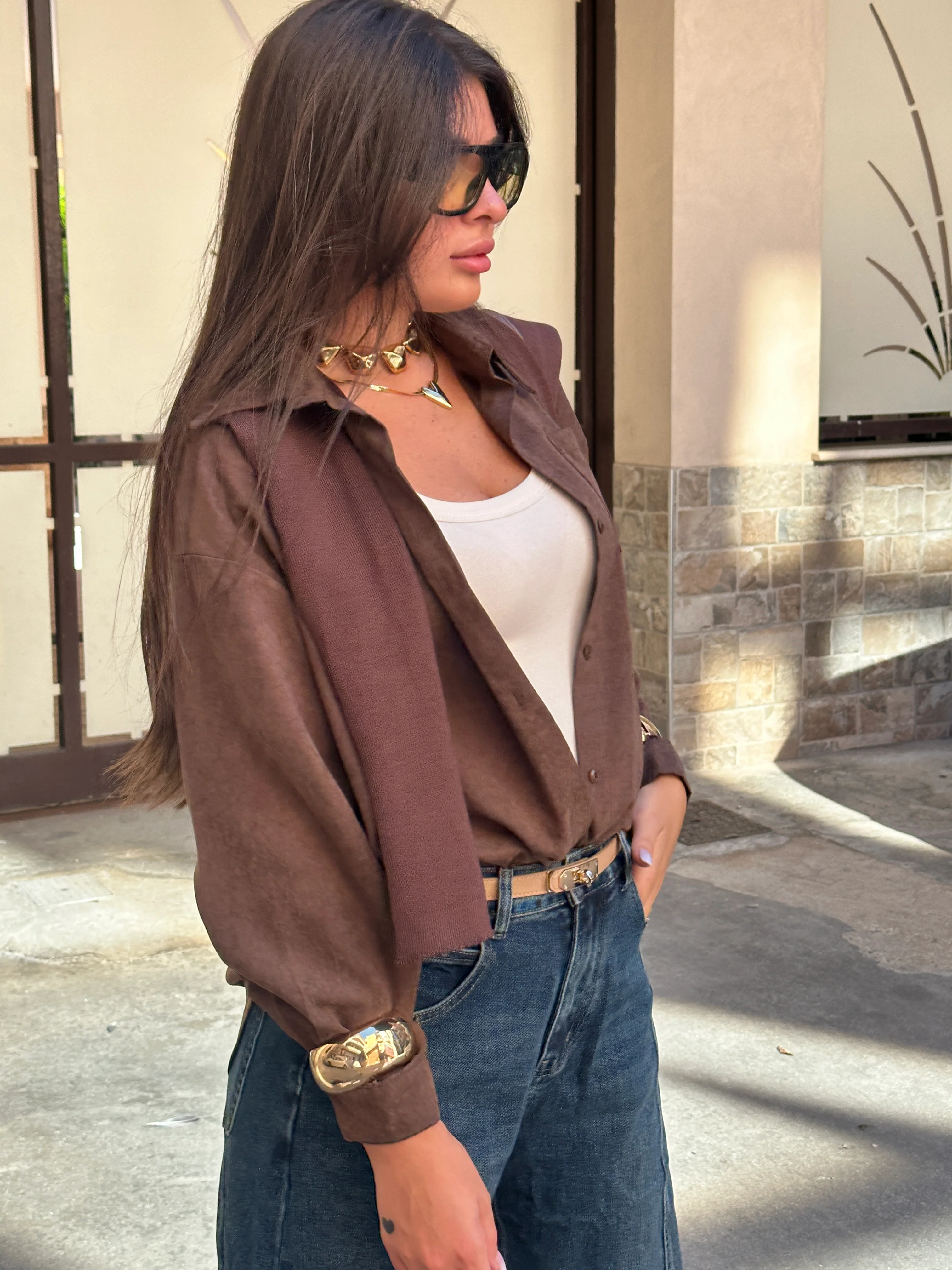 Camicia Oklahoma Marrone - Image 10
