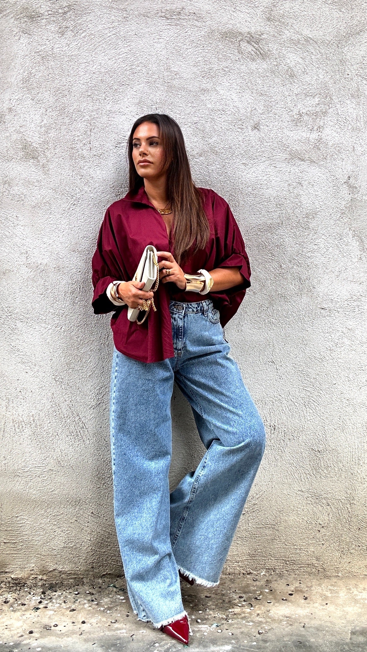 Camicia over Andrea Bordeaux - Image 5