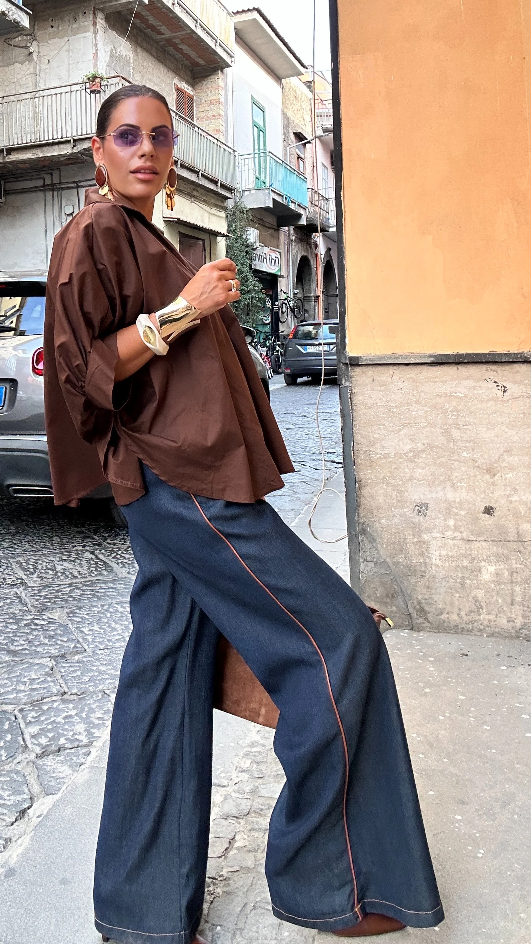 Camicia over Andrea marrone - Image 8