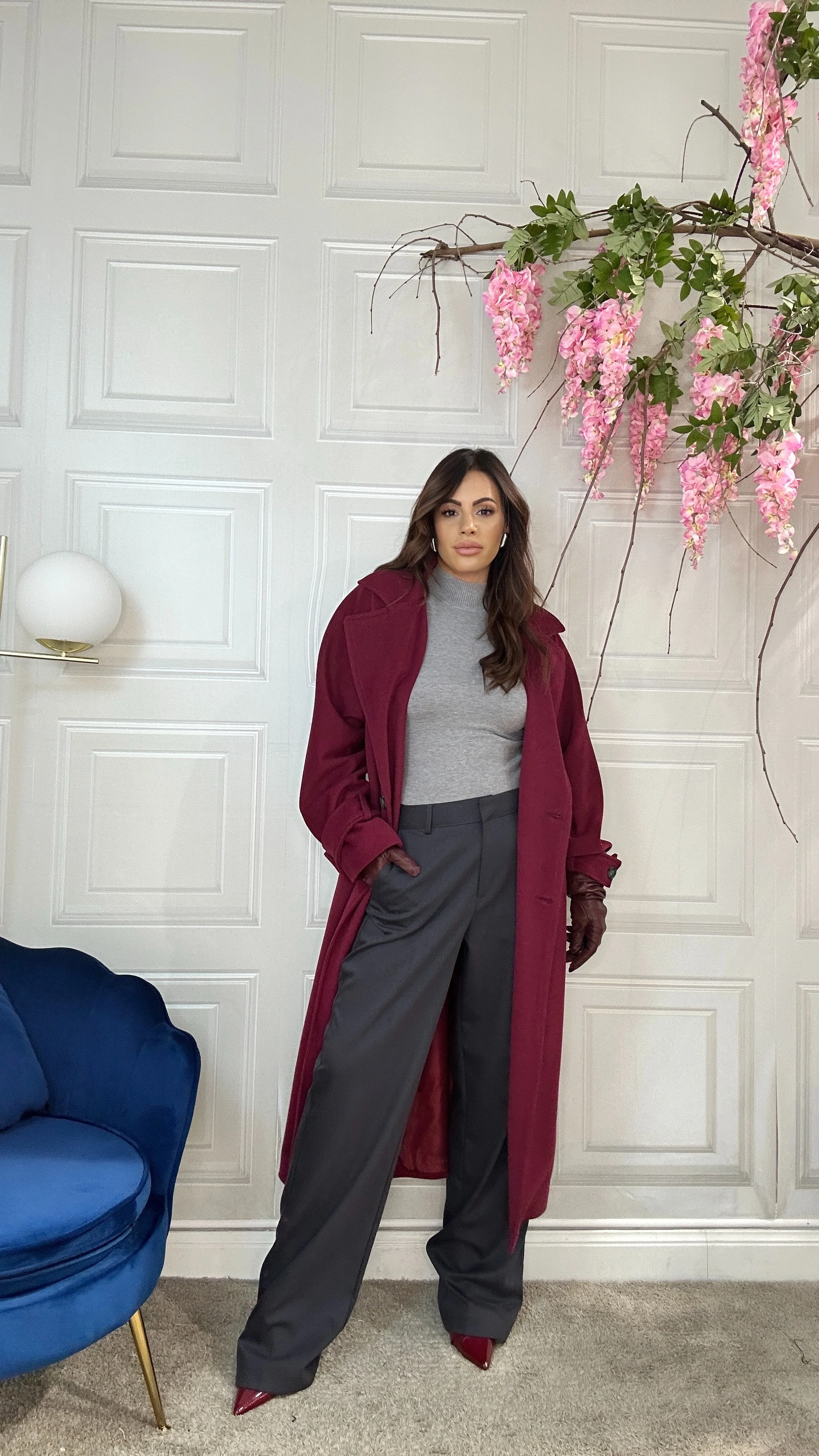 Cappotto Elvira made Italy Magenta - Image 6