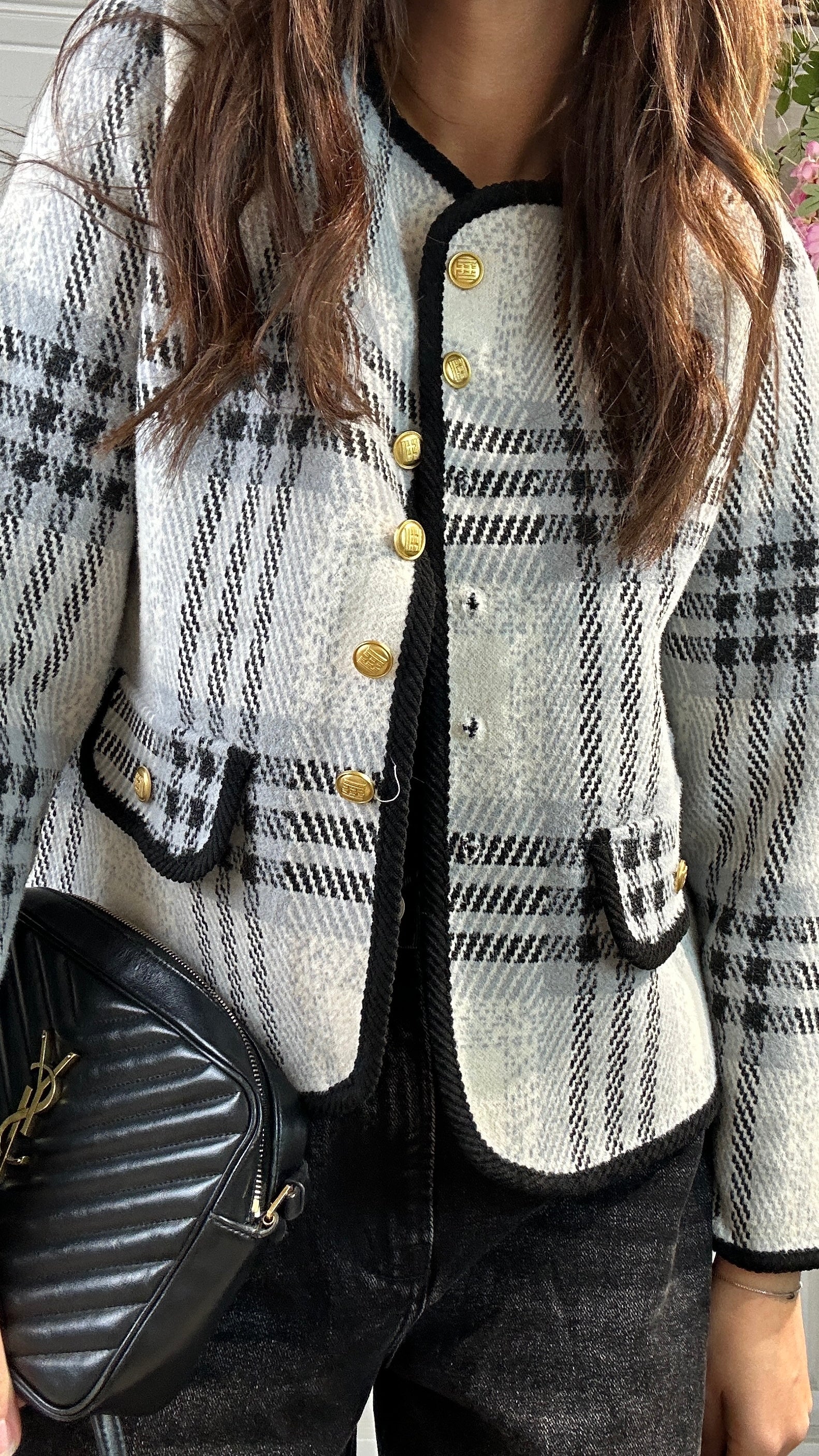 Cardigan B.mood Bianco/ nero - Image 8
