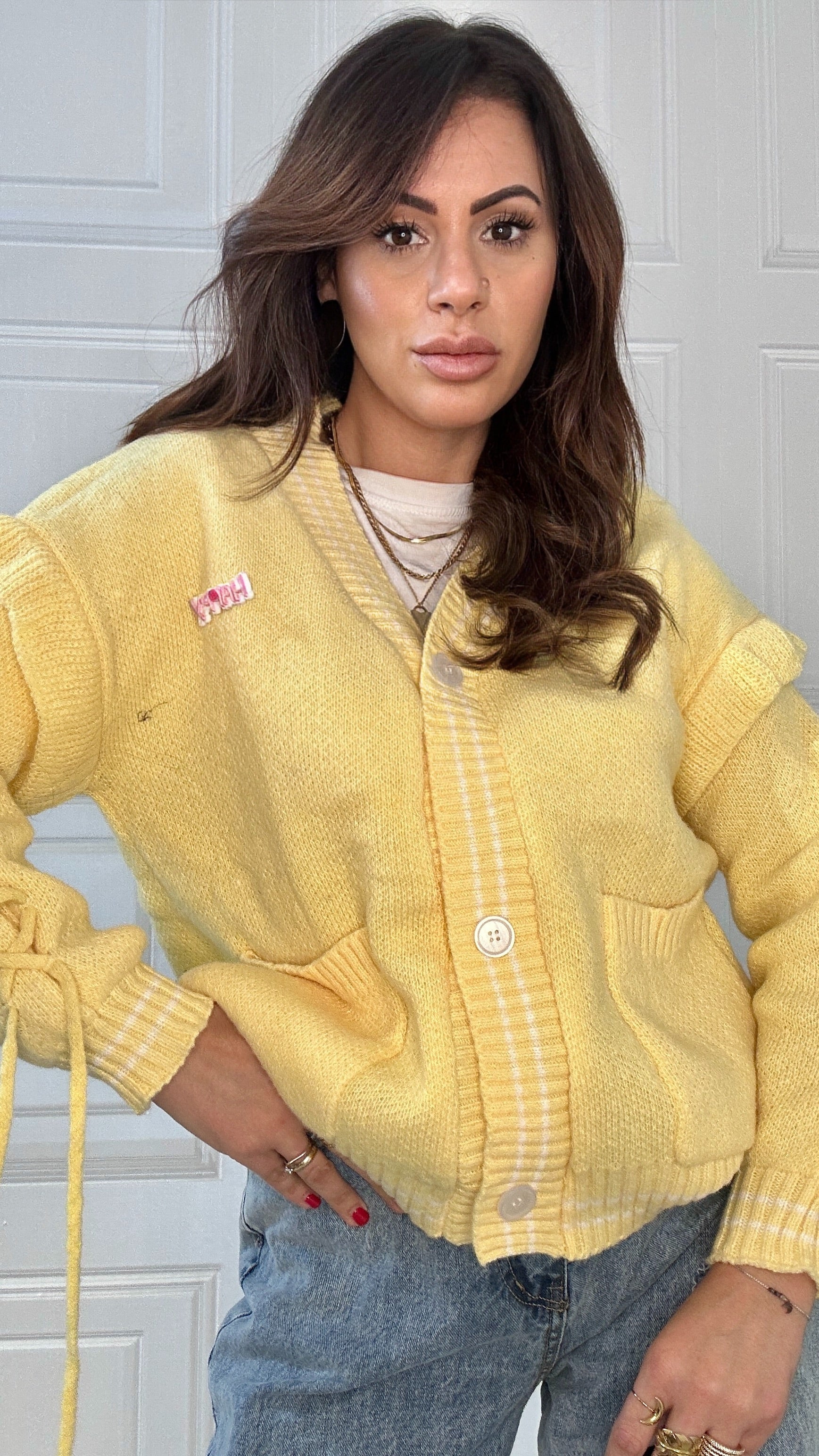 Cardigan Marghe 2.0 Giallo - Image 2