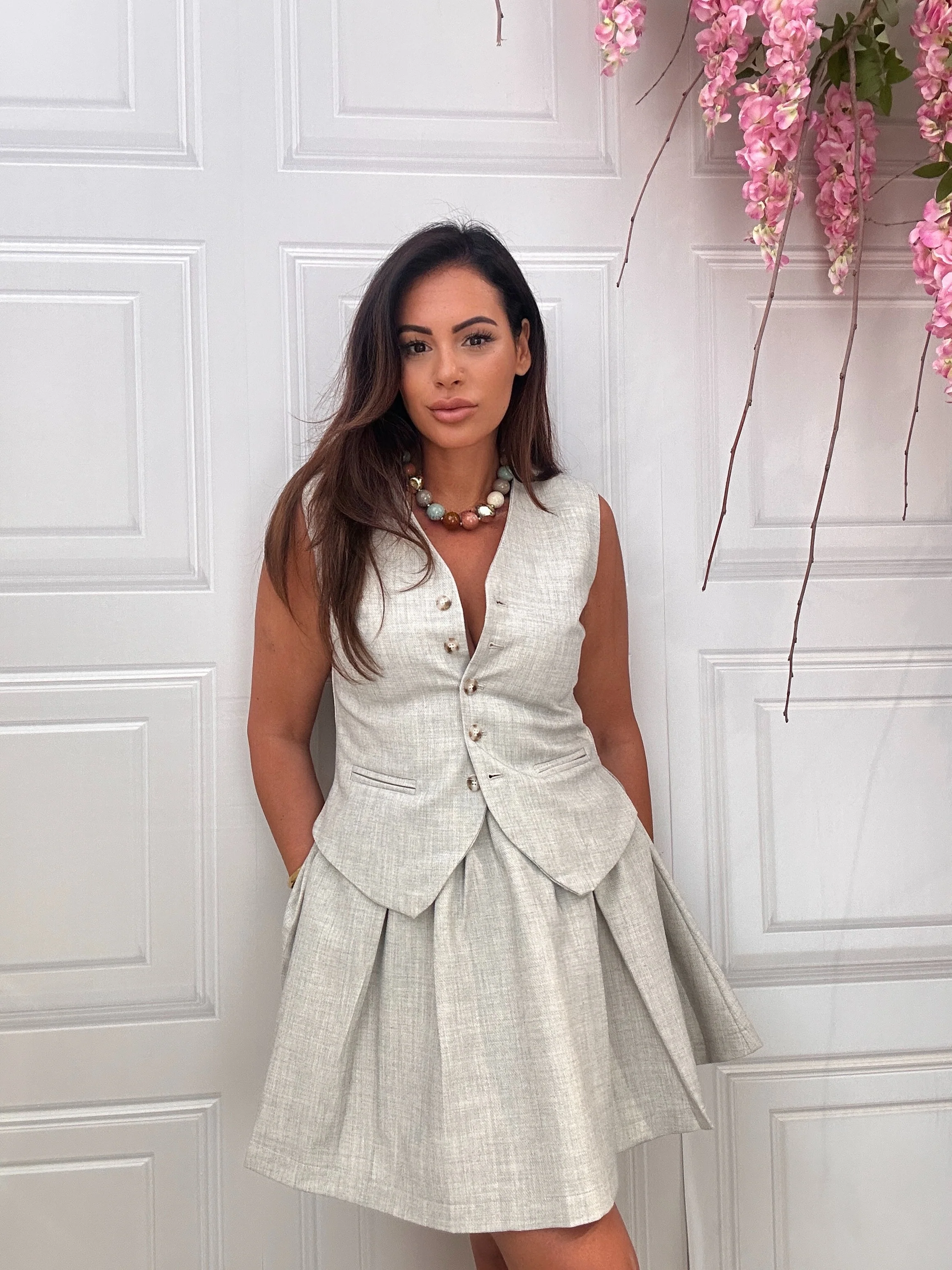 Coordinato Eloise Grigio chiaro - Image 2