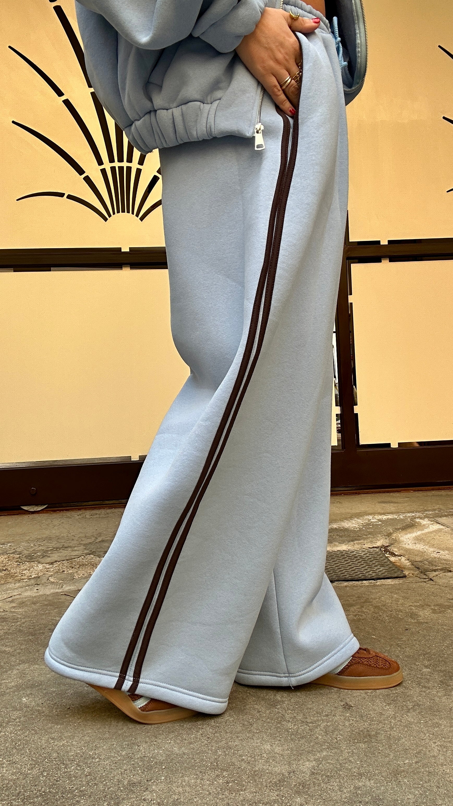 Coordinato tuta by Just West azzurro - Image 6