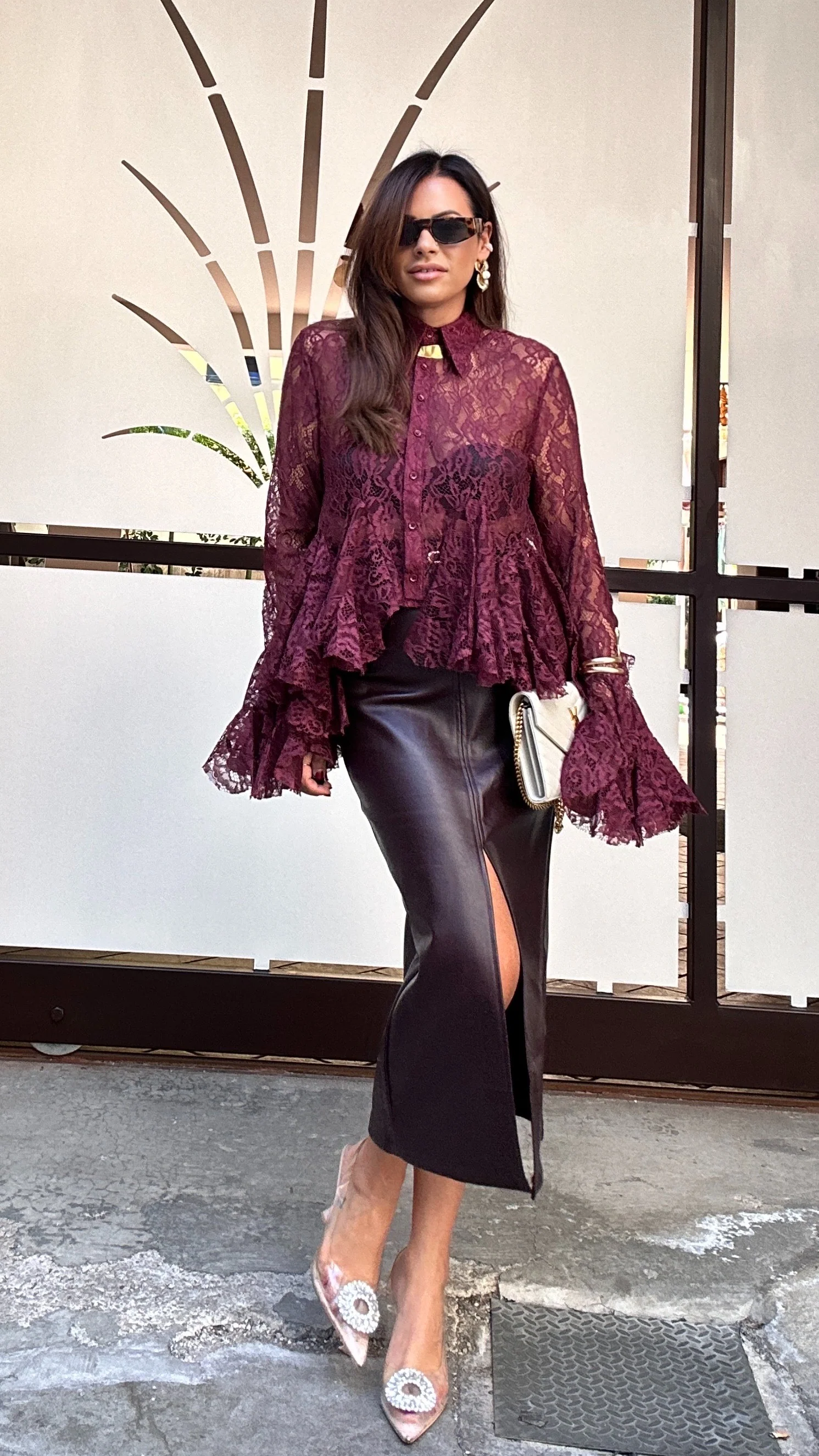 Camicia Giselle prugna - Image 14