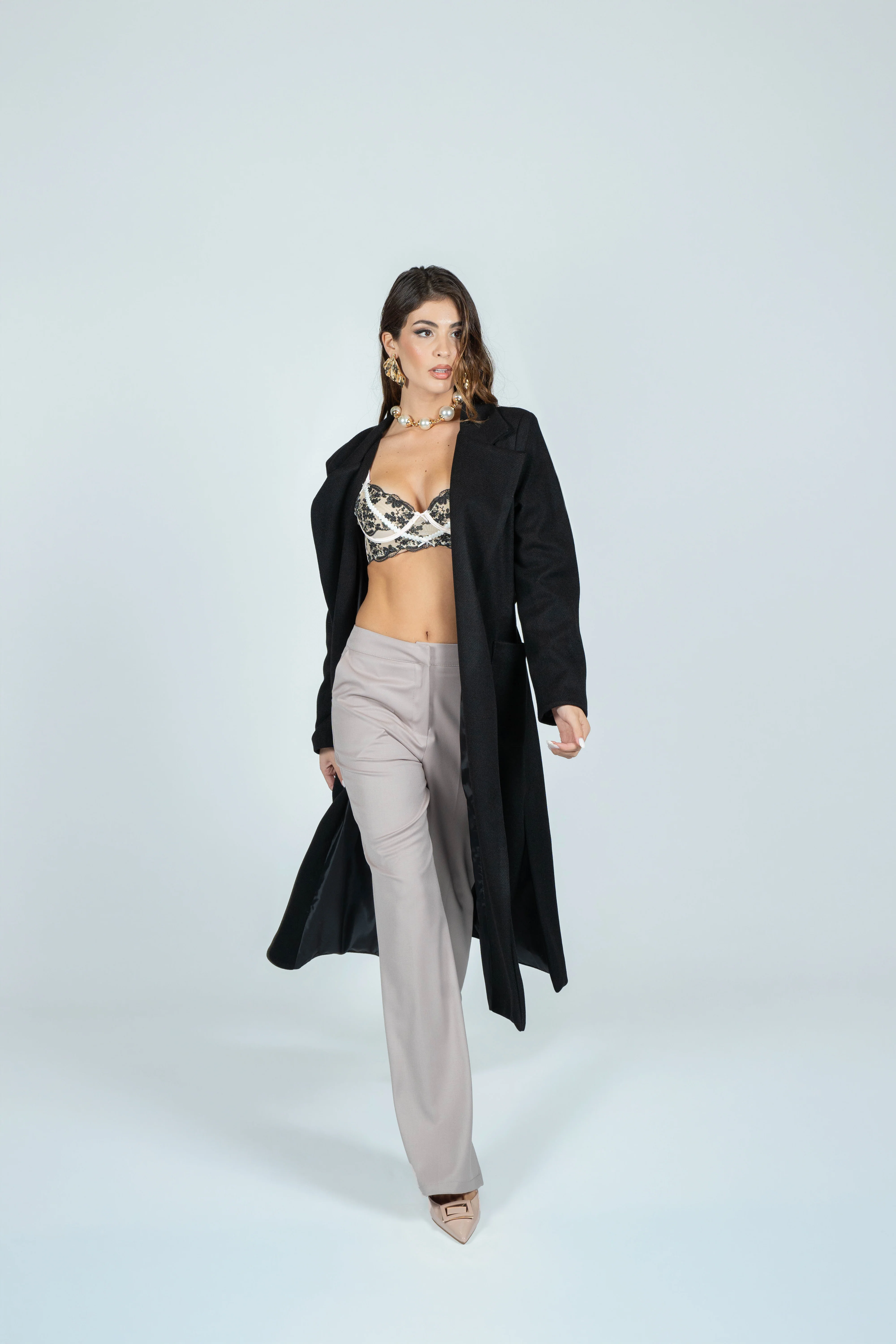 Pantalone Ginevra by D’Alessandro Beige chiaro - Image 2