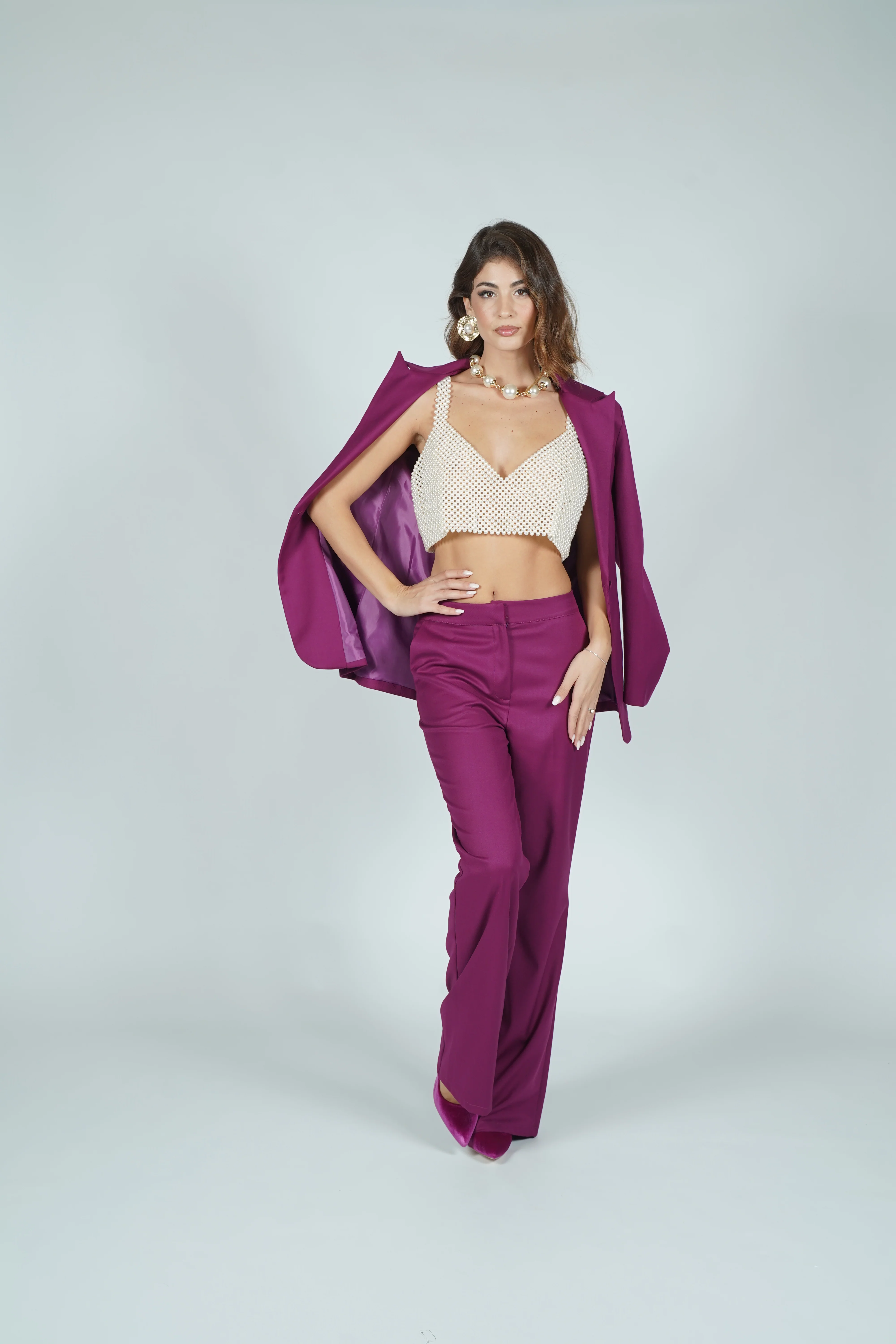 Pantalone Ginevra by D’Alessandro Magenta - Image 2