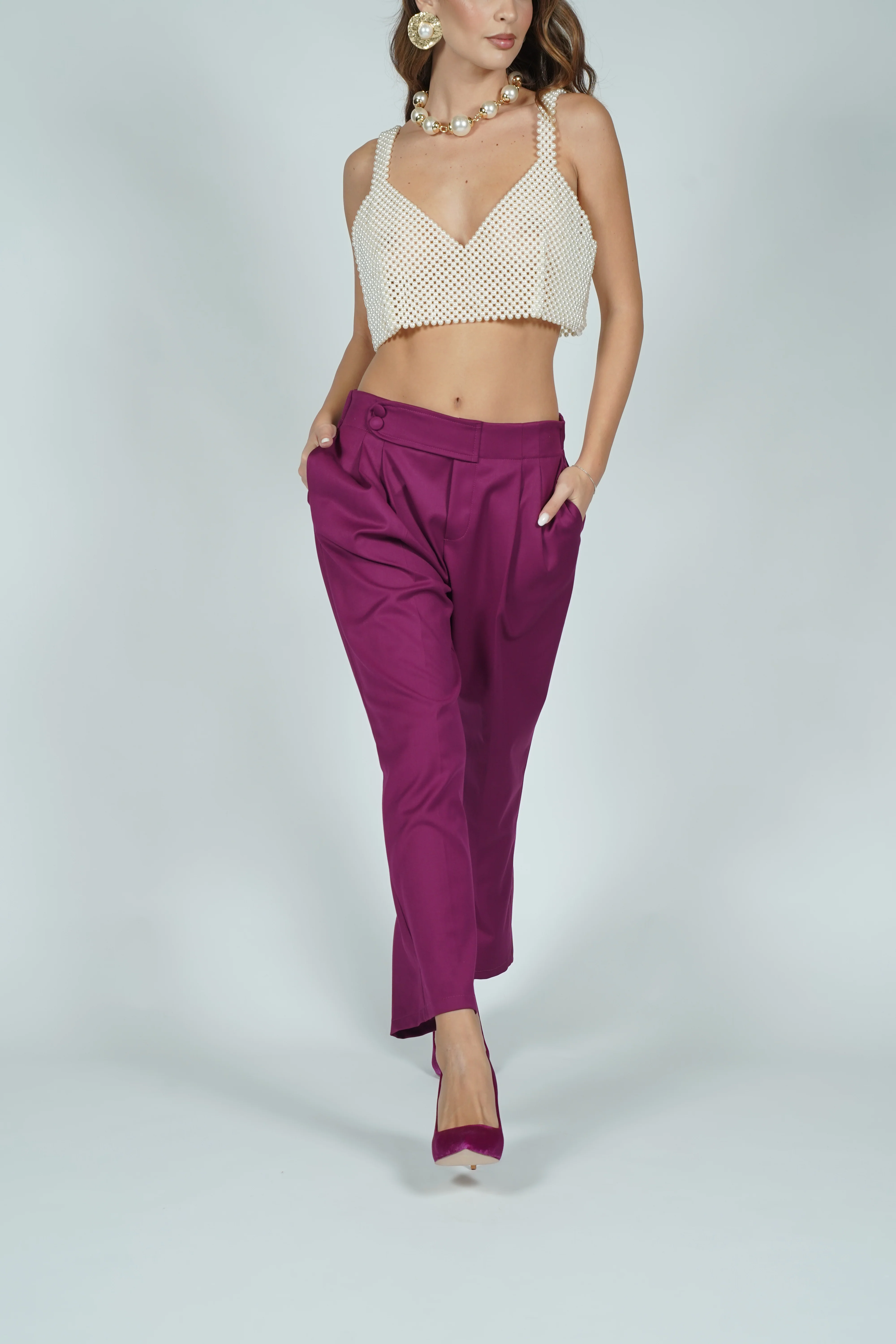 Pantalone Noemi by D’Alessandro Magenta - Image 7