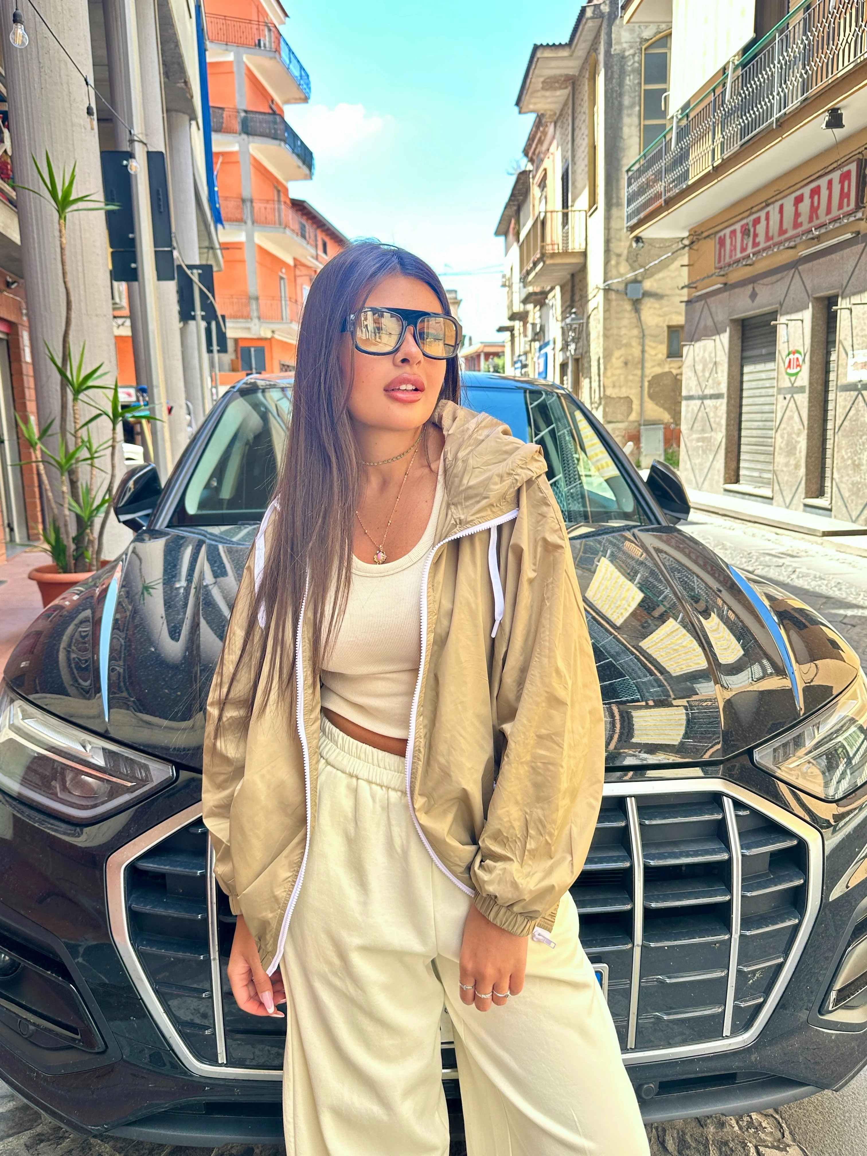 Giubbotto Kate beige - Image 6