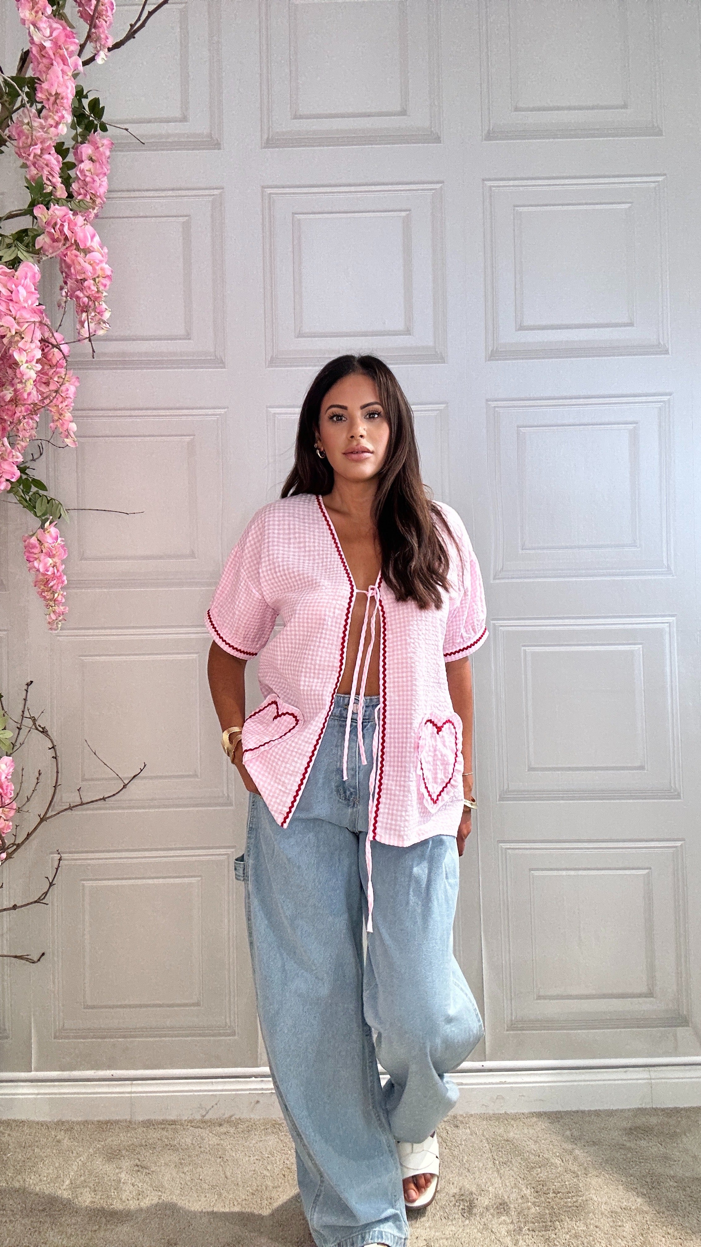 Camicia Cuore rosa - Image 3