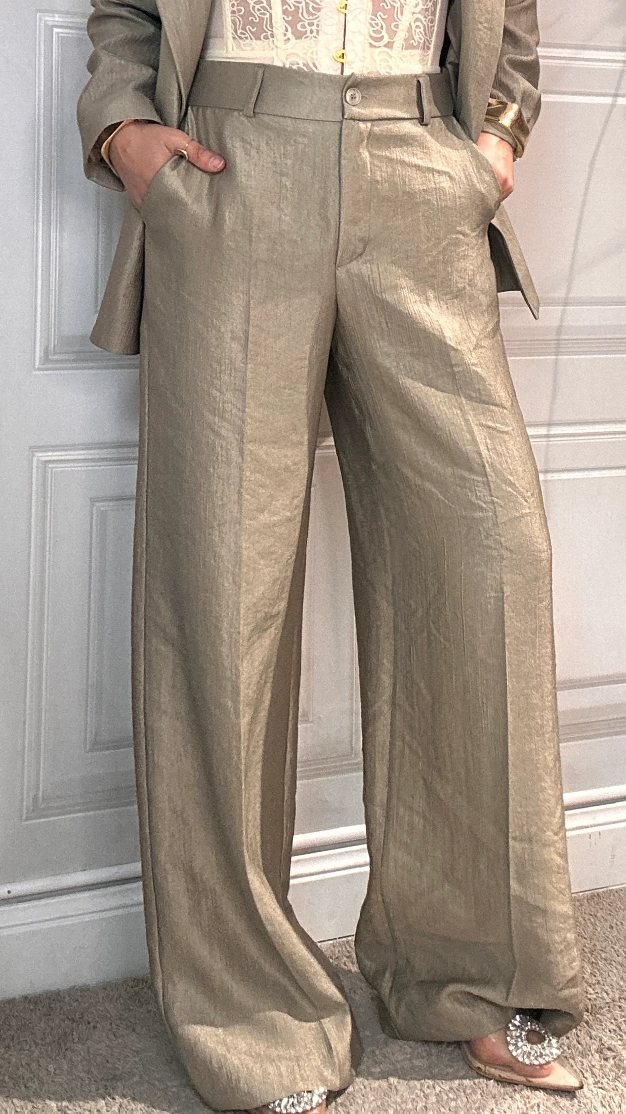Pantalone Adriana 2.0 verde salvia pa71/26 - Image 4