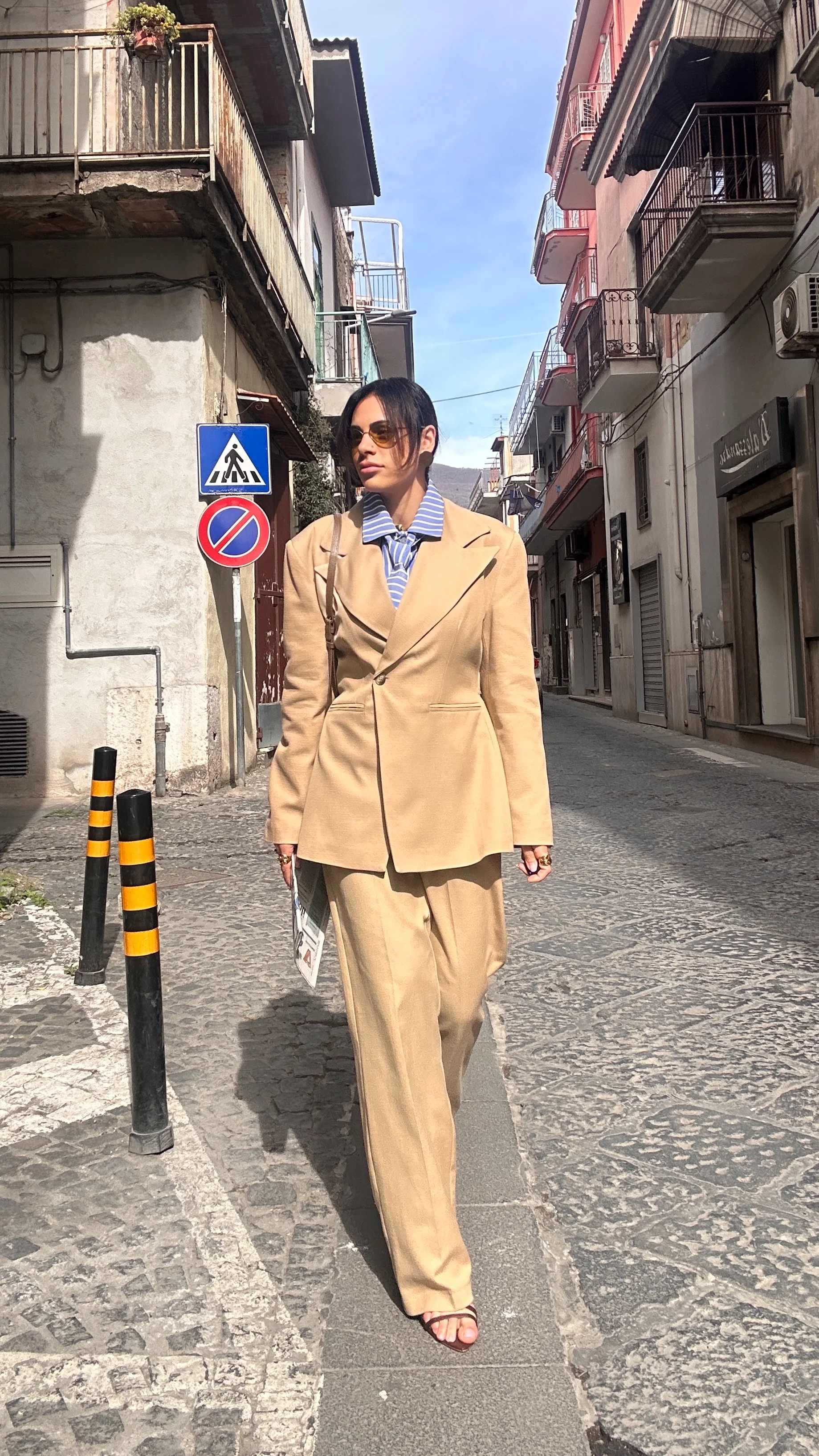 Pantalone Stefany Beige PA66/26 - Image 3