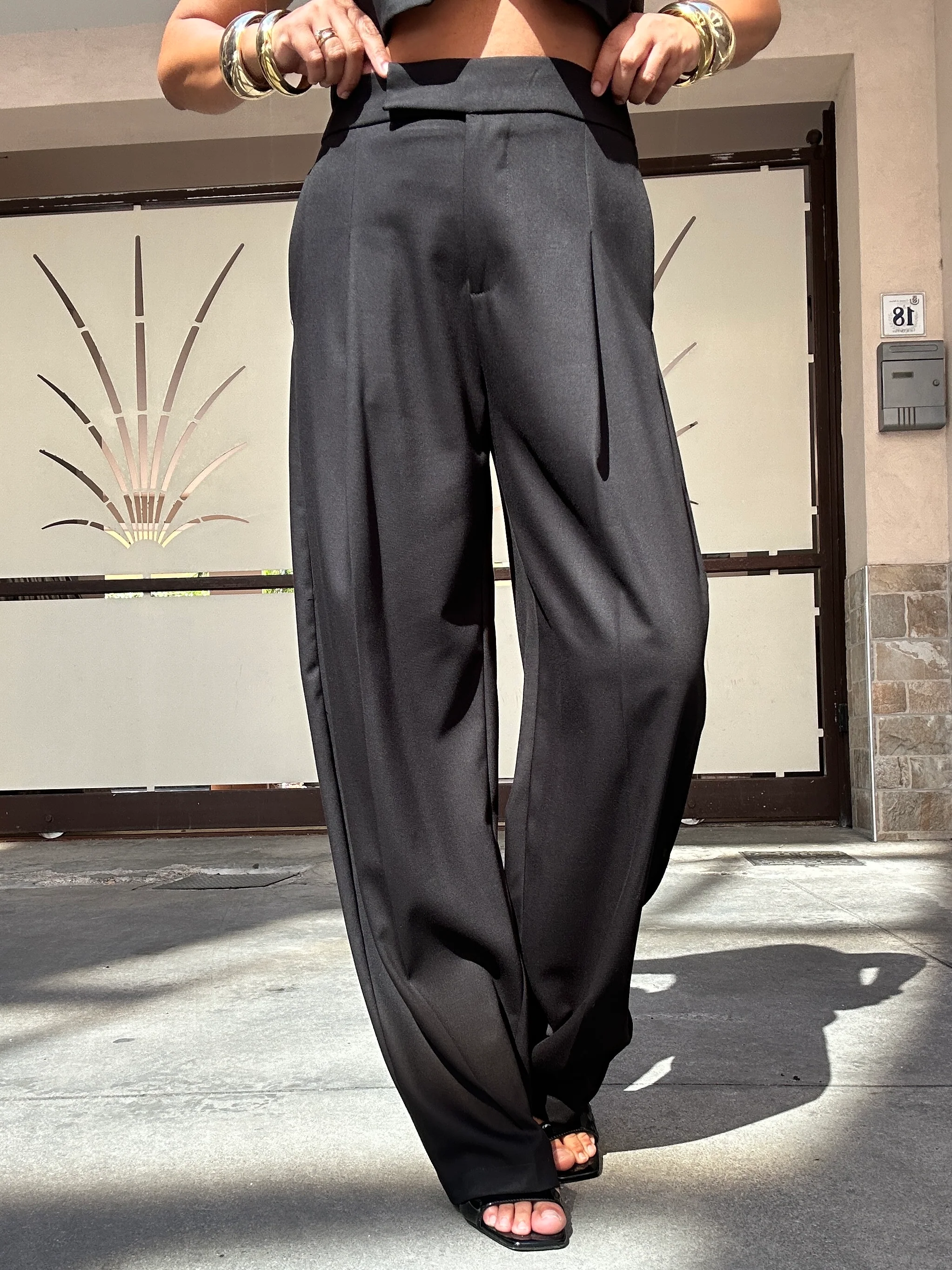 Pantaloni Isabel Nero - Image 5