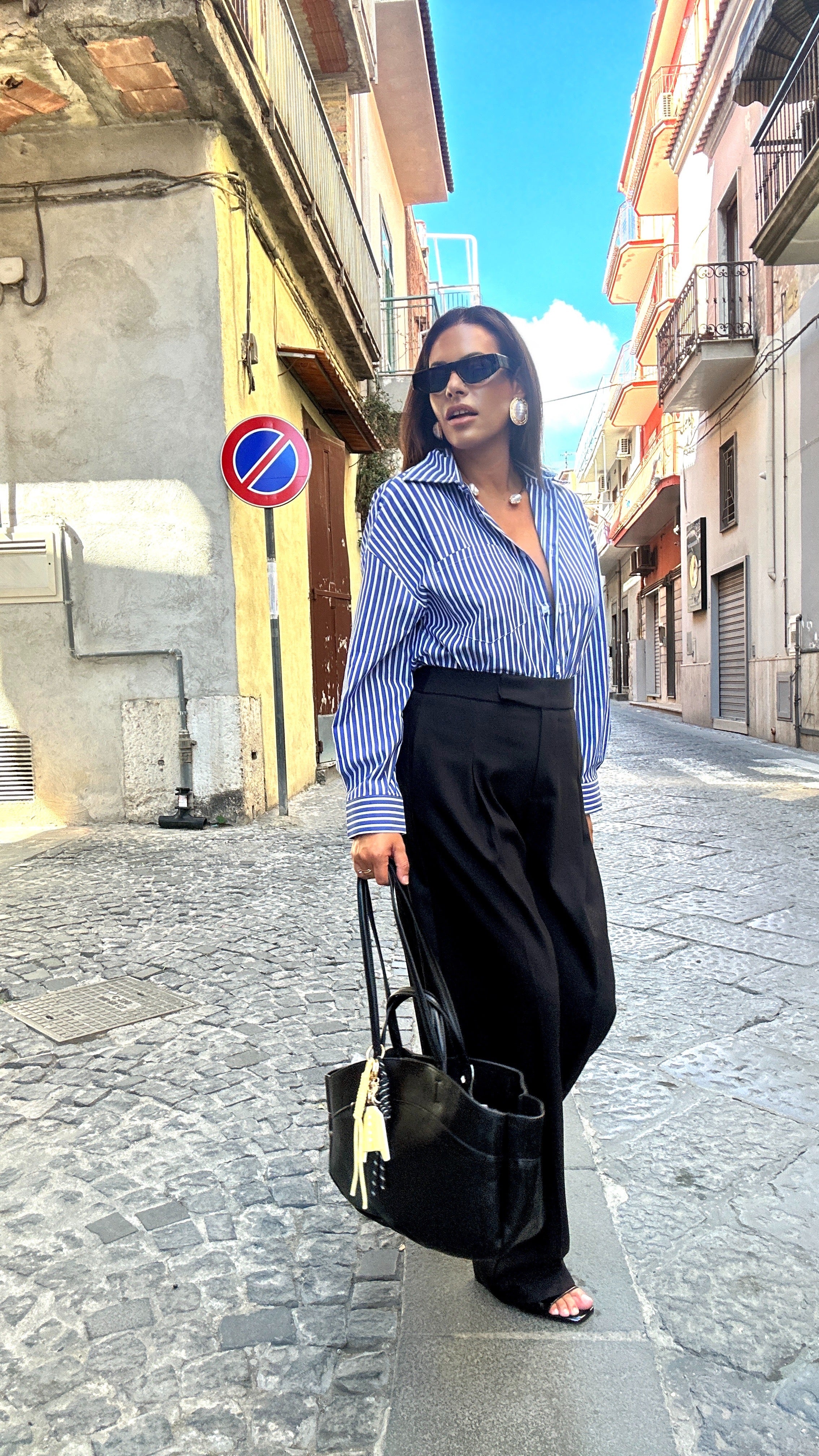 Pantaloni Isabel Nero - Image 8