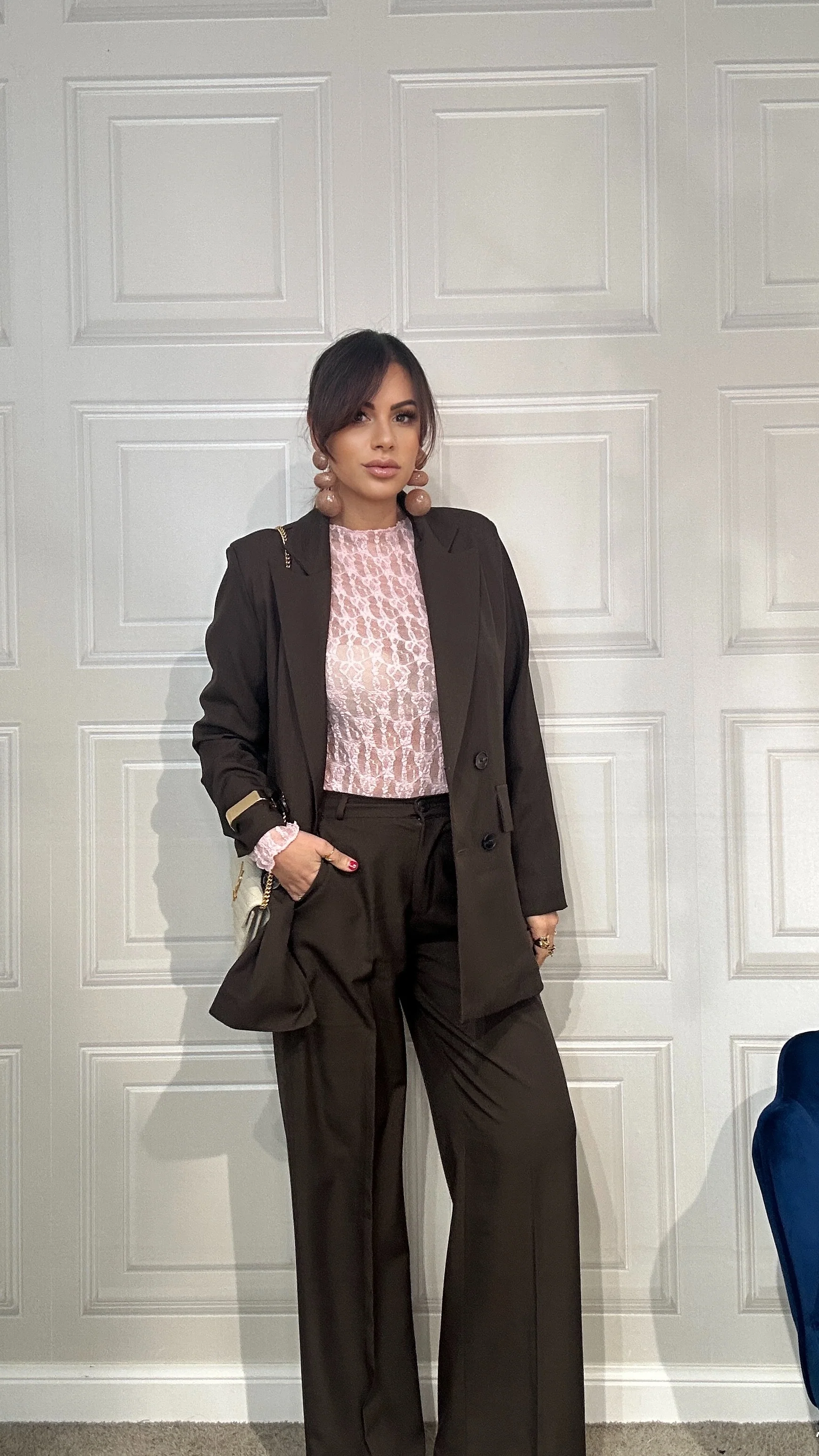 Tailleur Alessandra cioccolato