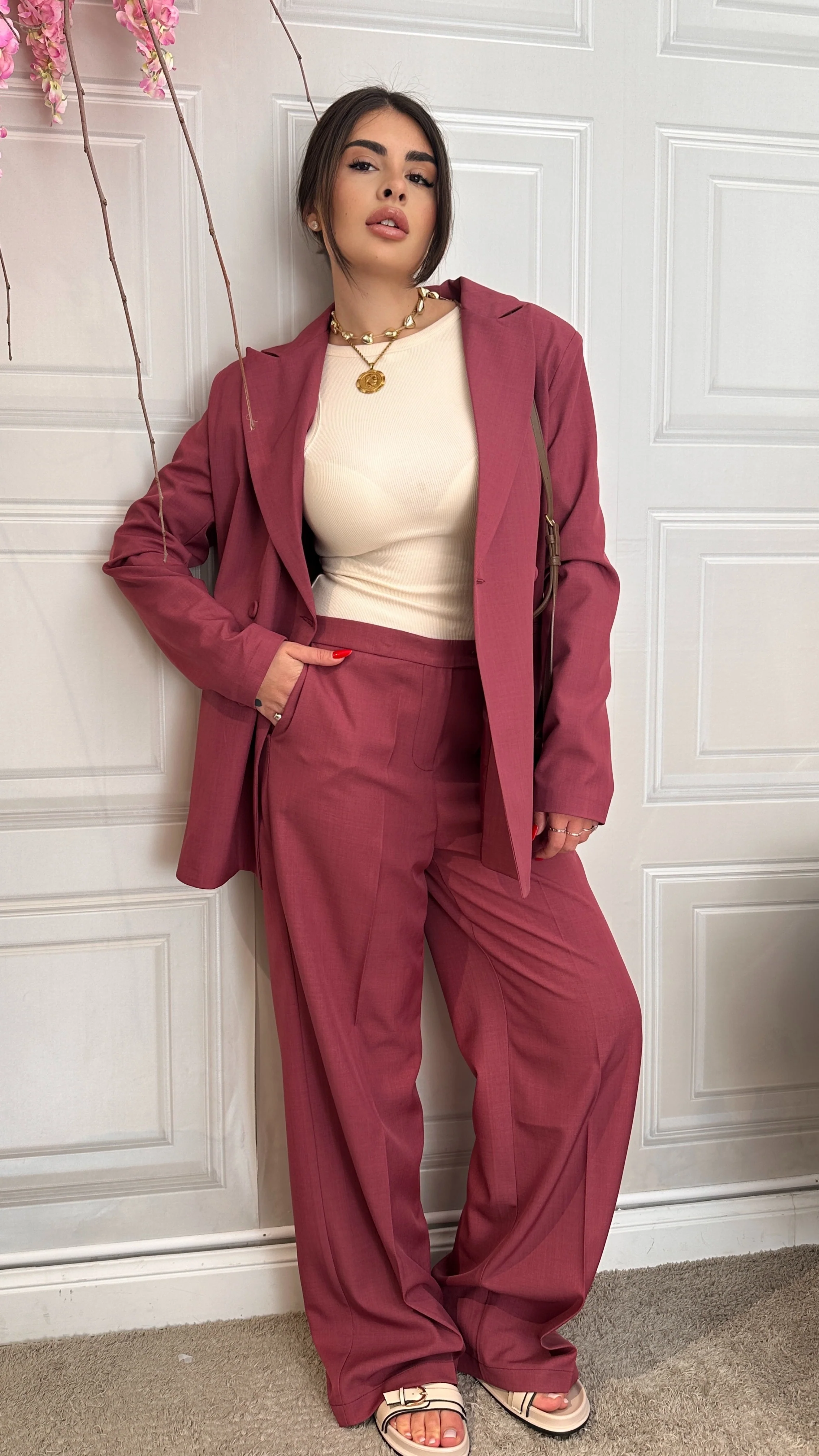 Tailleur Brenda Bordeaux - Image 3