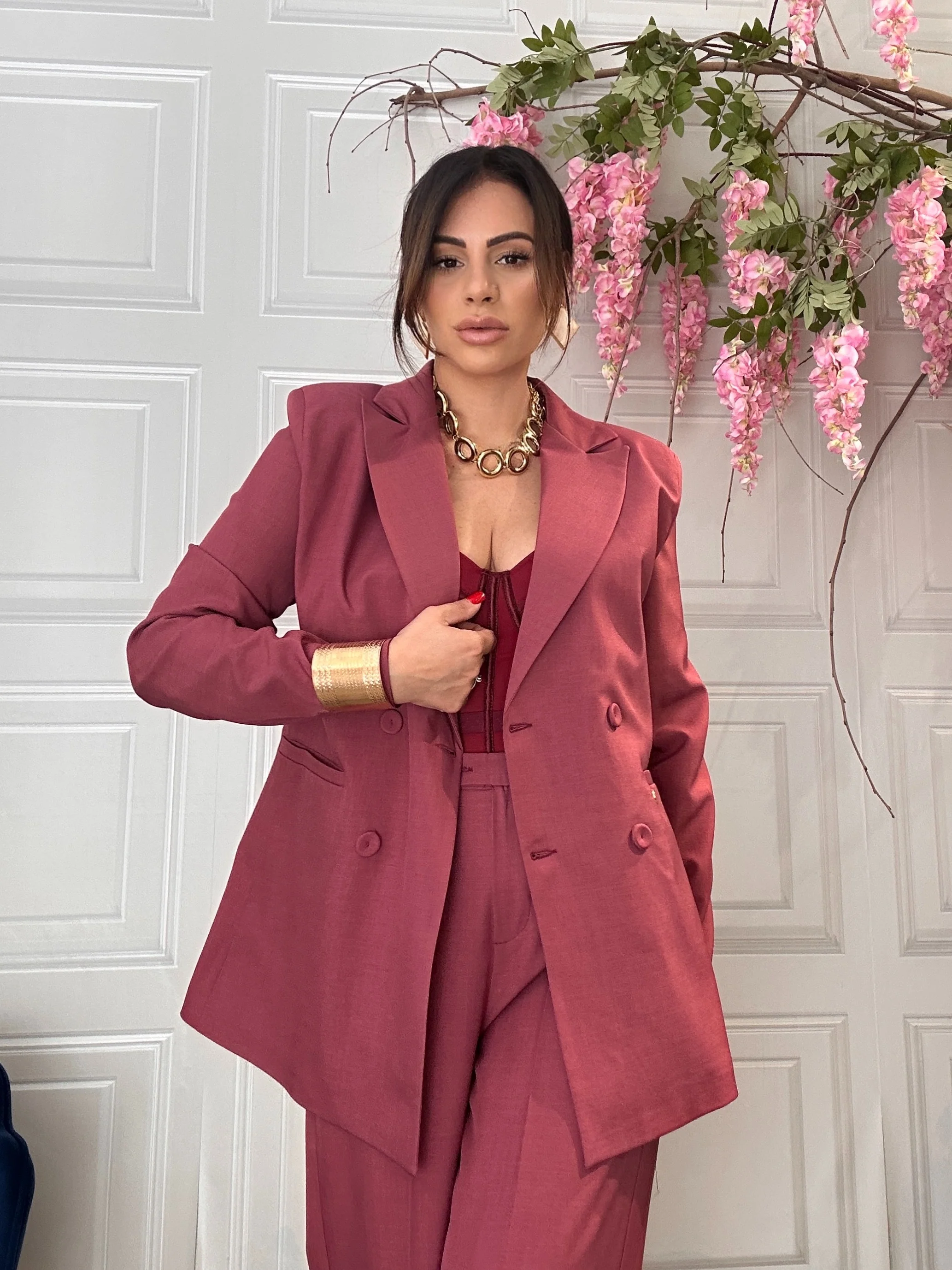 Tailleur Brenda Bordeaux - Image 8