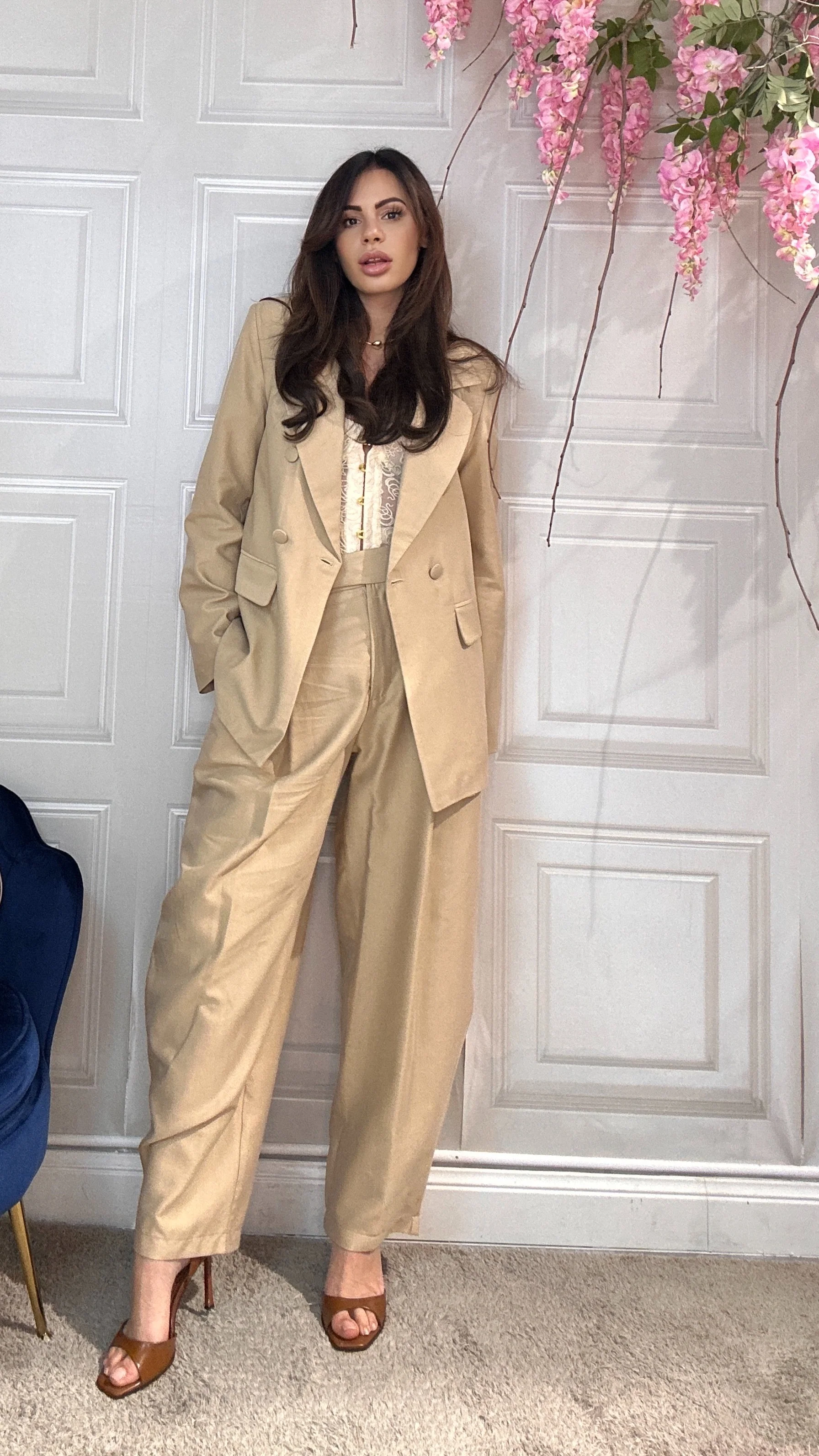 Tailleur Iconic Isabel cappuccino Made In - Image 5