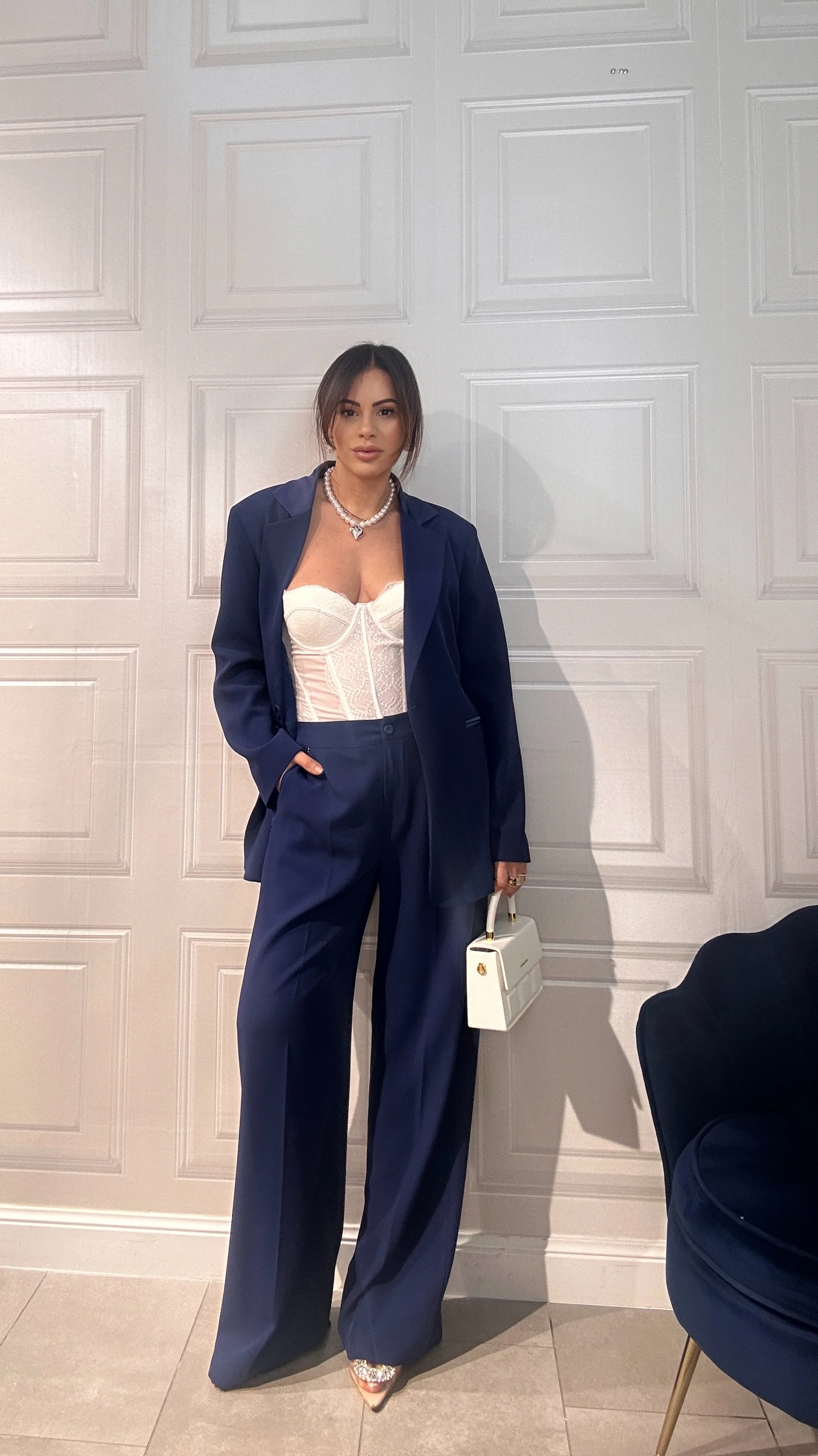 Tailleur Susan blu - Image 3