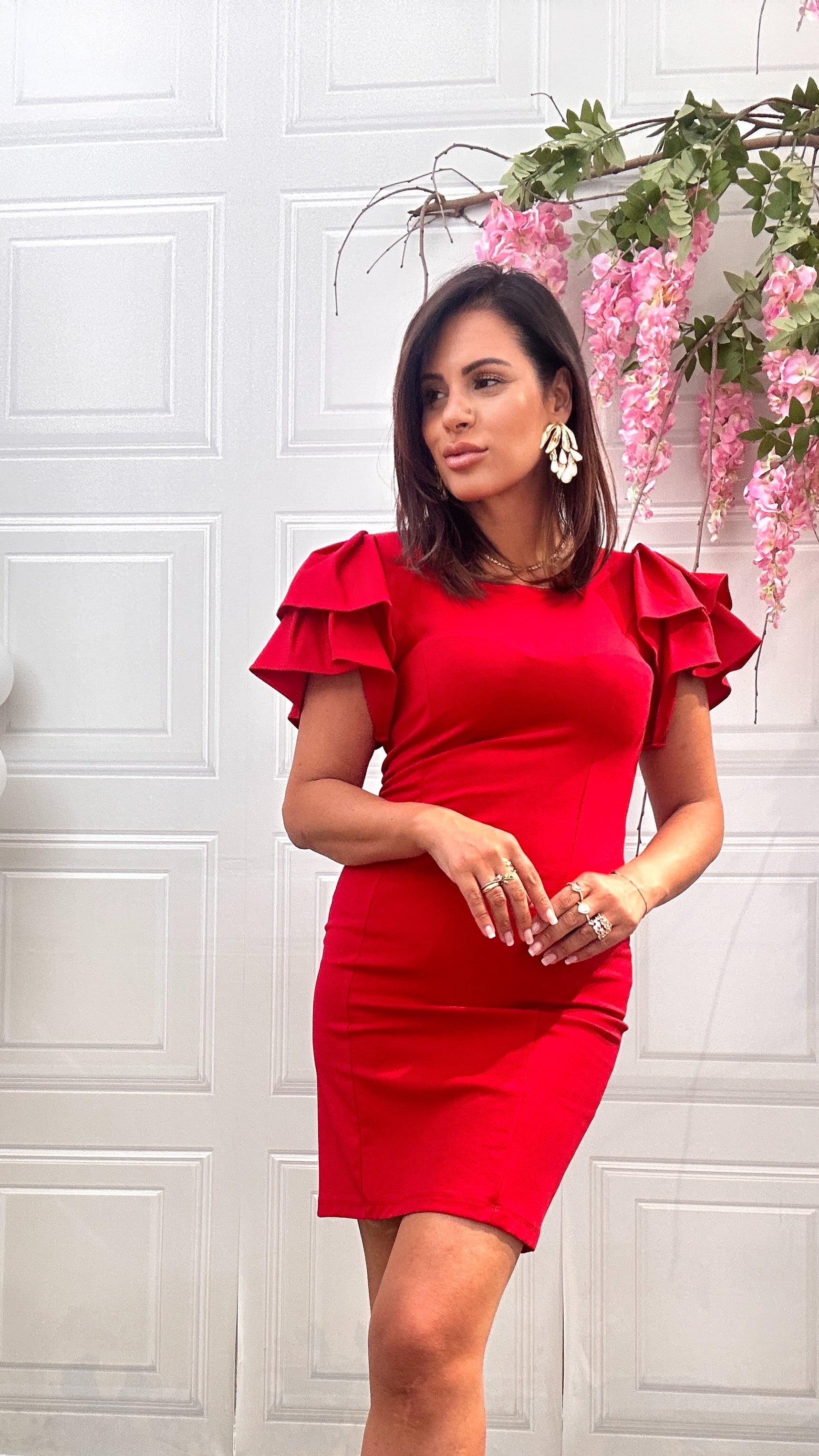 Tubino Giorgia Rosso - Image 2