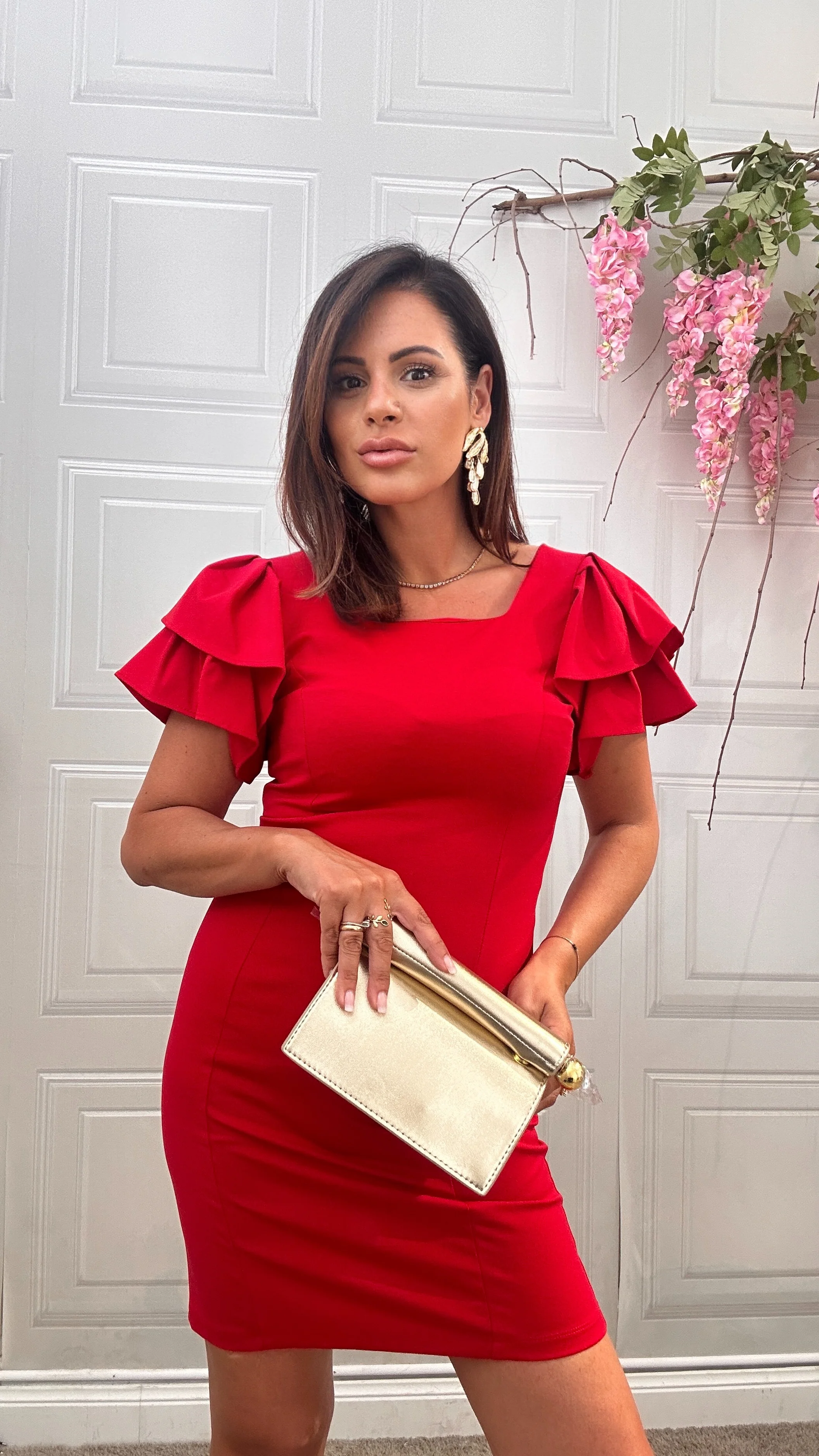 Tubino Giorgia Rosso - Image 3